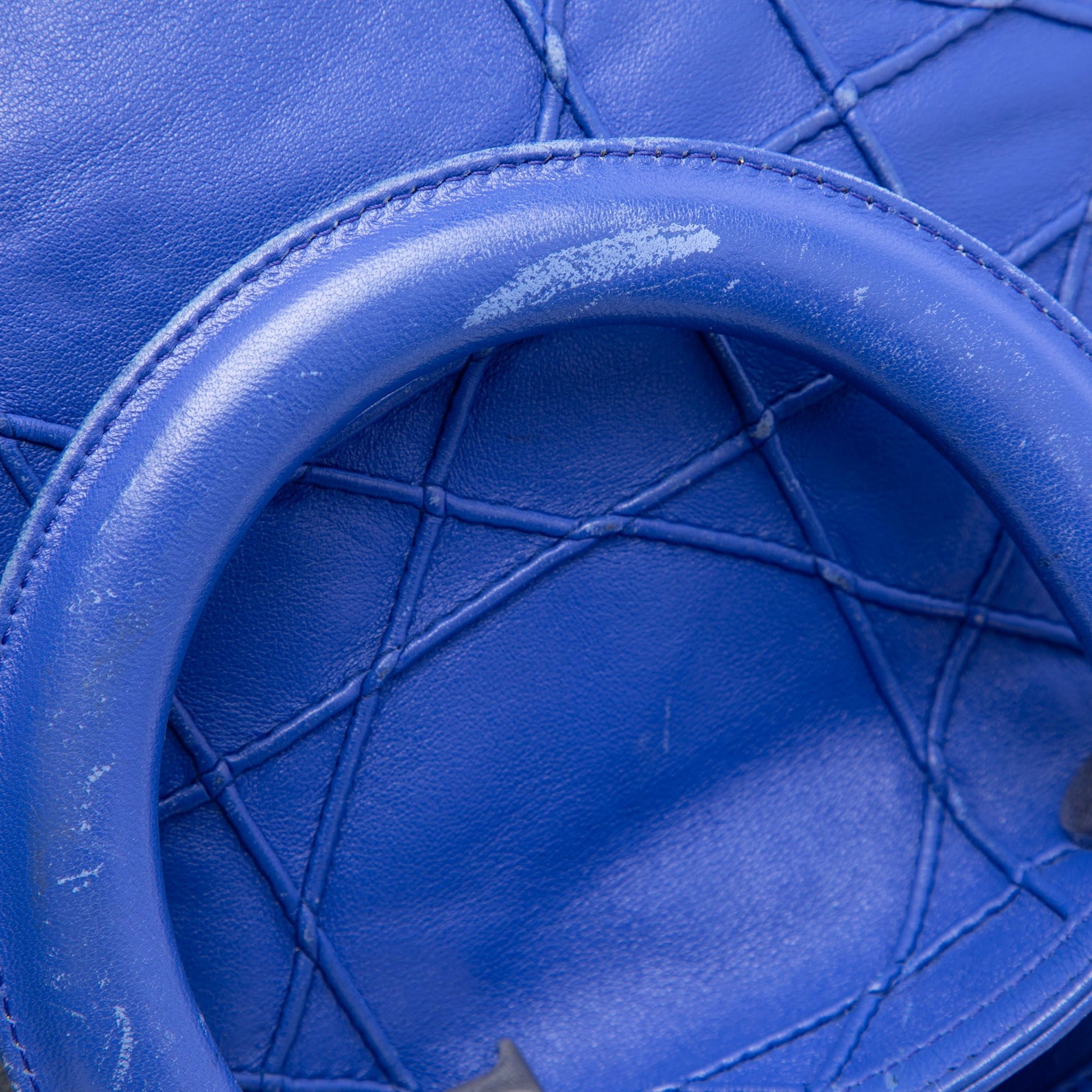 Dior Medium Lambskin Cannage Polochon Granville Satchel