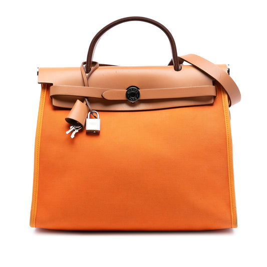 Hermès Toile Herbag Zip 31