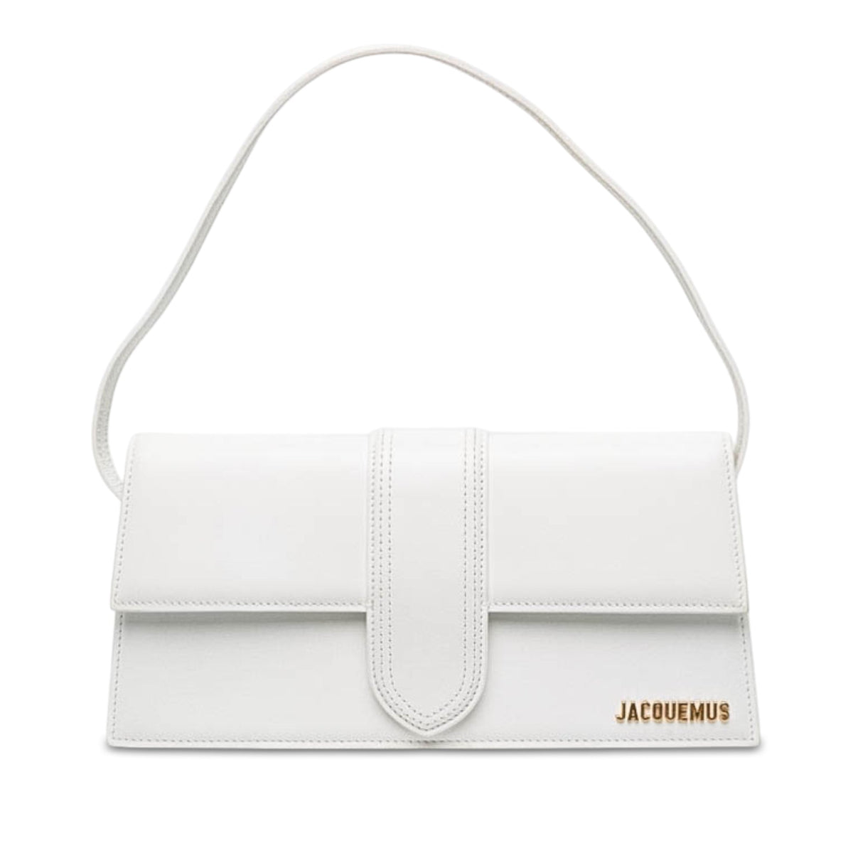 Jacquemus Calfskin Le Bambino Long — White