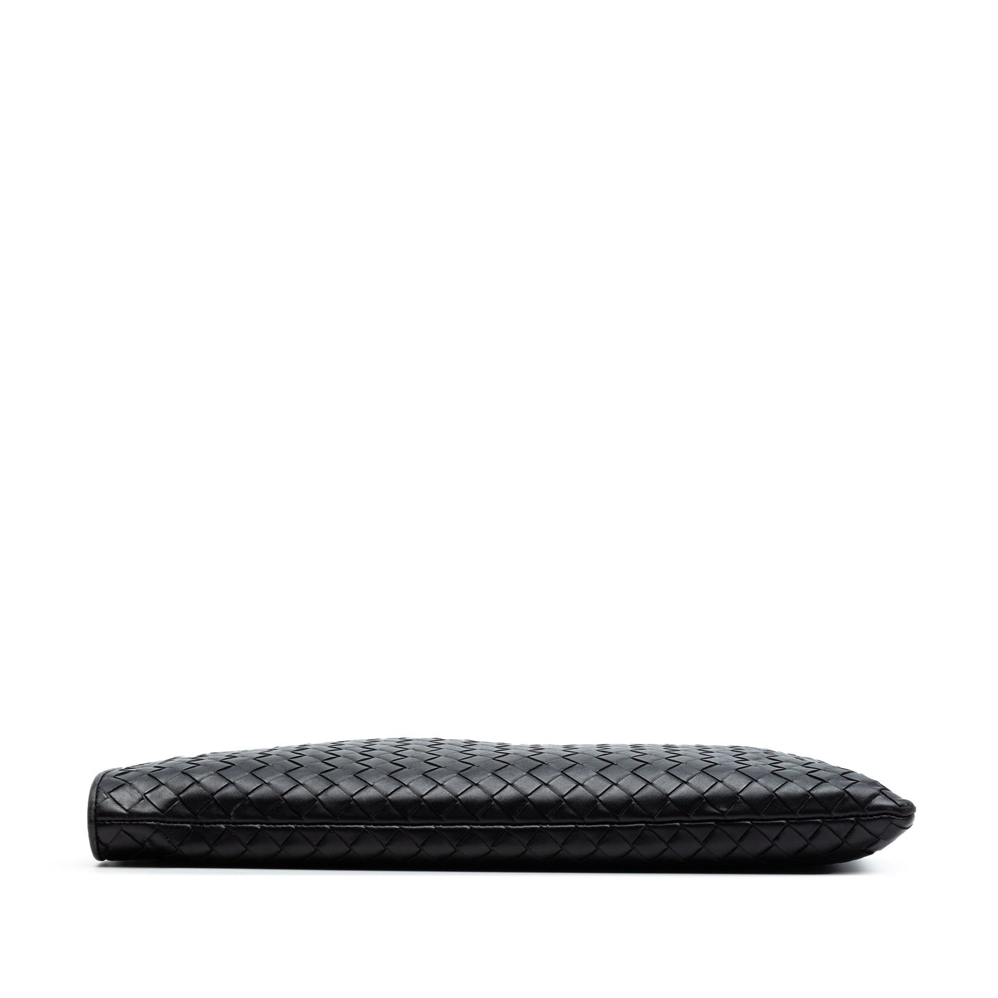 Bottega Veneta Large Nappa Intrecciato Zip Pouch