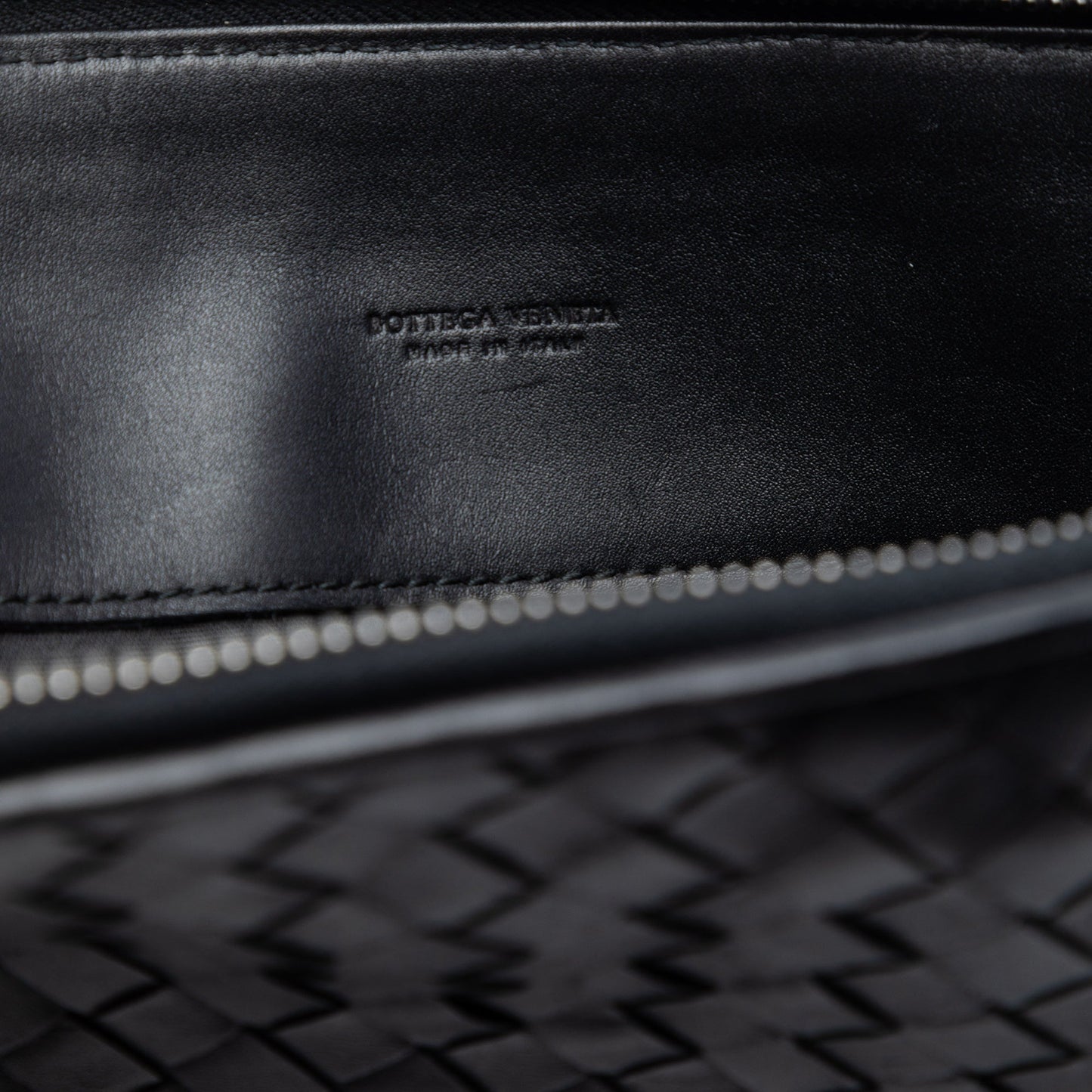 Bottega Veneta Large Nappa Intrecciato Zip Pouch