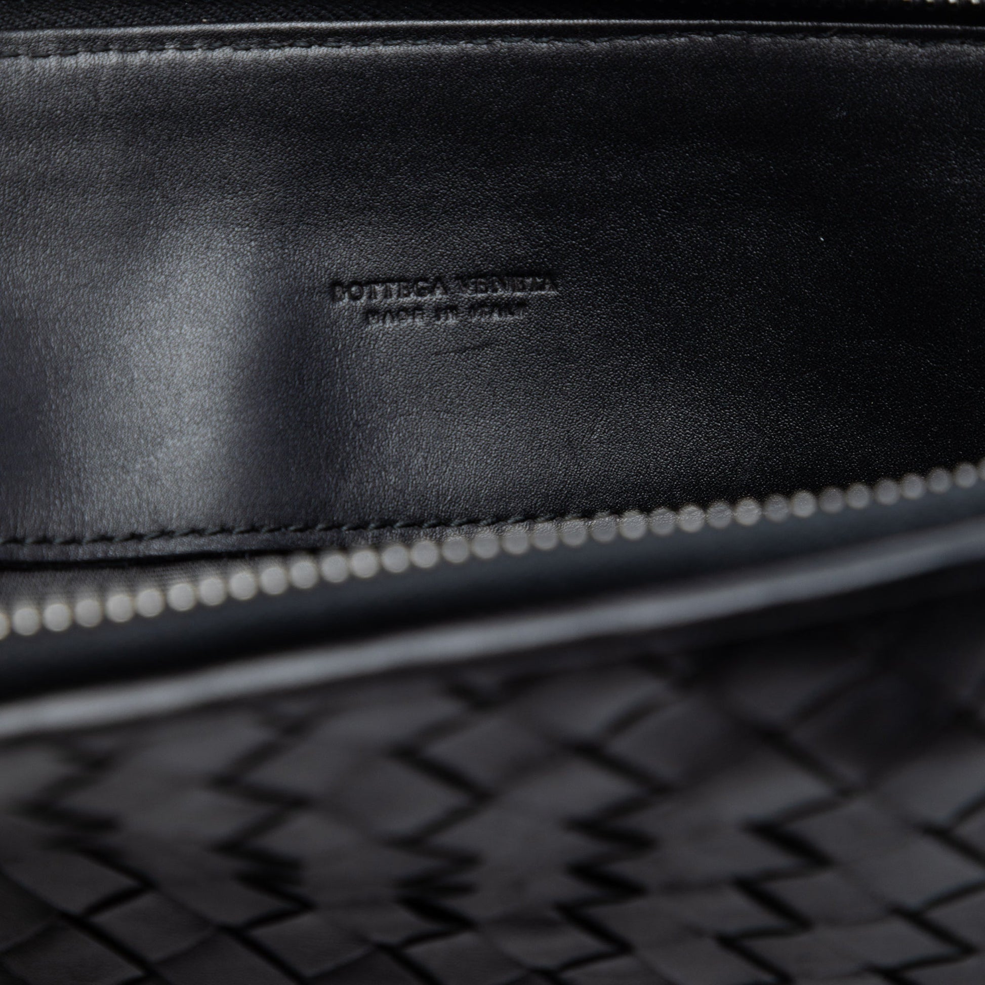 Bottega Veneta Large Nappa Intrecciato Zip Pouch