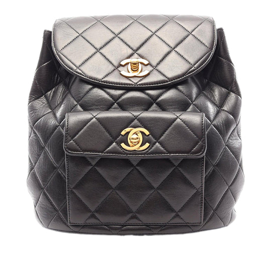 Chanel Medium Quilted Lambskin Duma Backpack