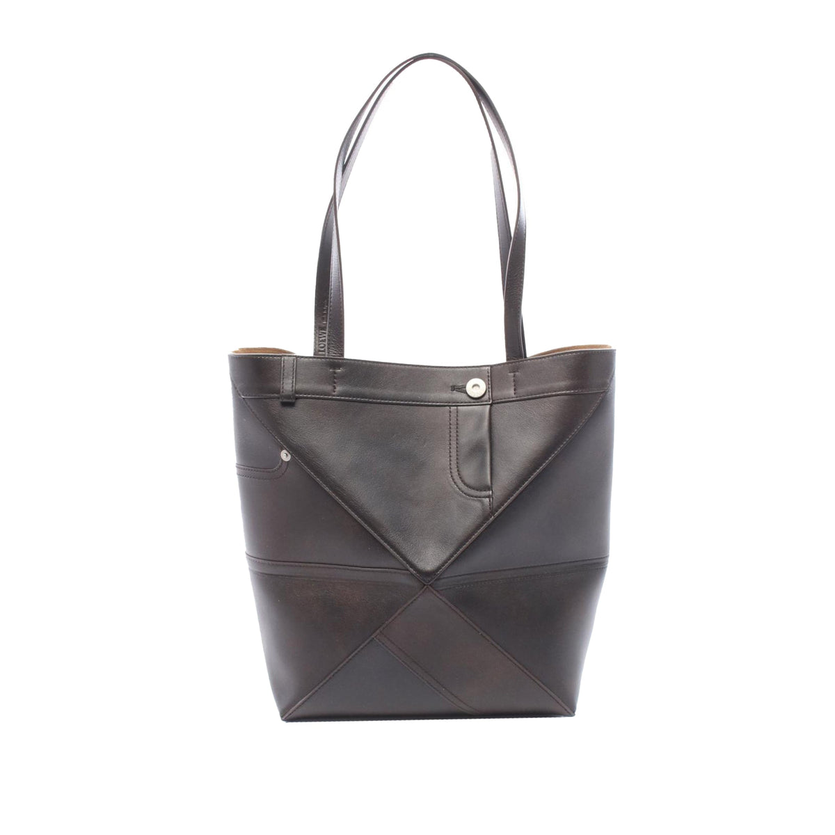 LOEWE Medium Calfskin Puzzle Fold Panta Tote