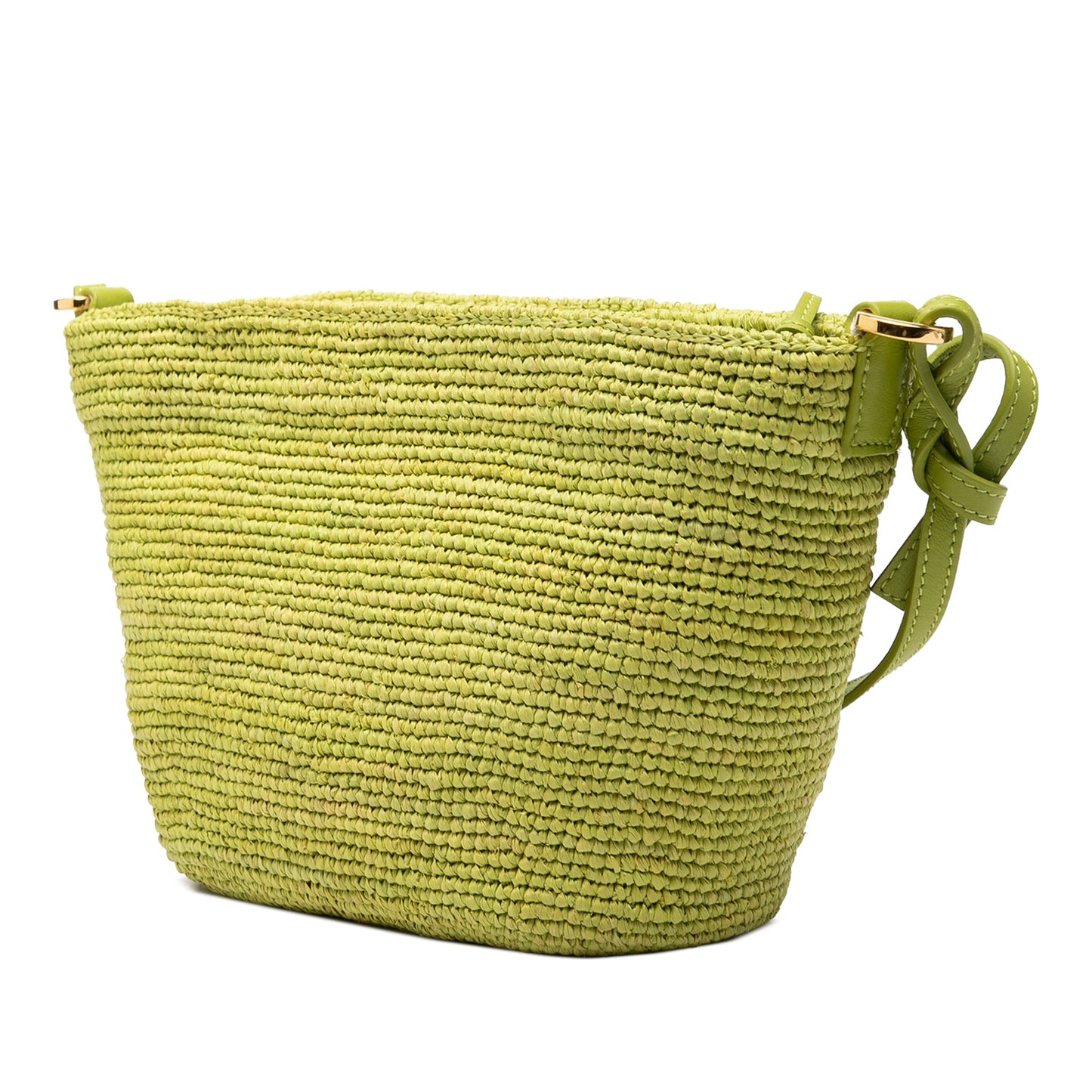 LOEWE Paulas Ibiza Anagram Raffia Pochette Crossbody