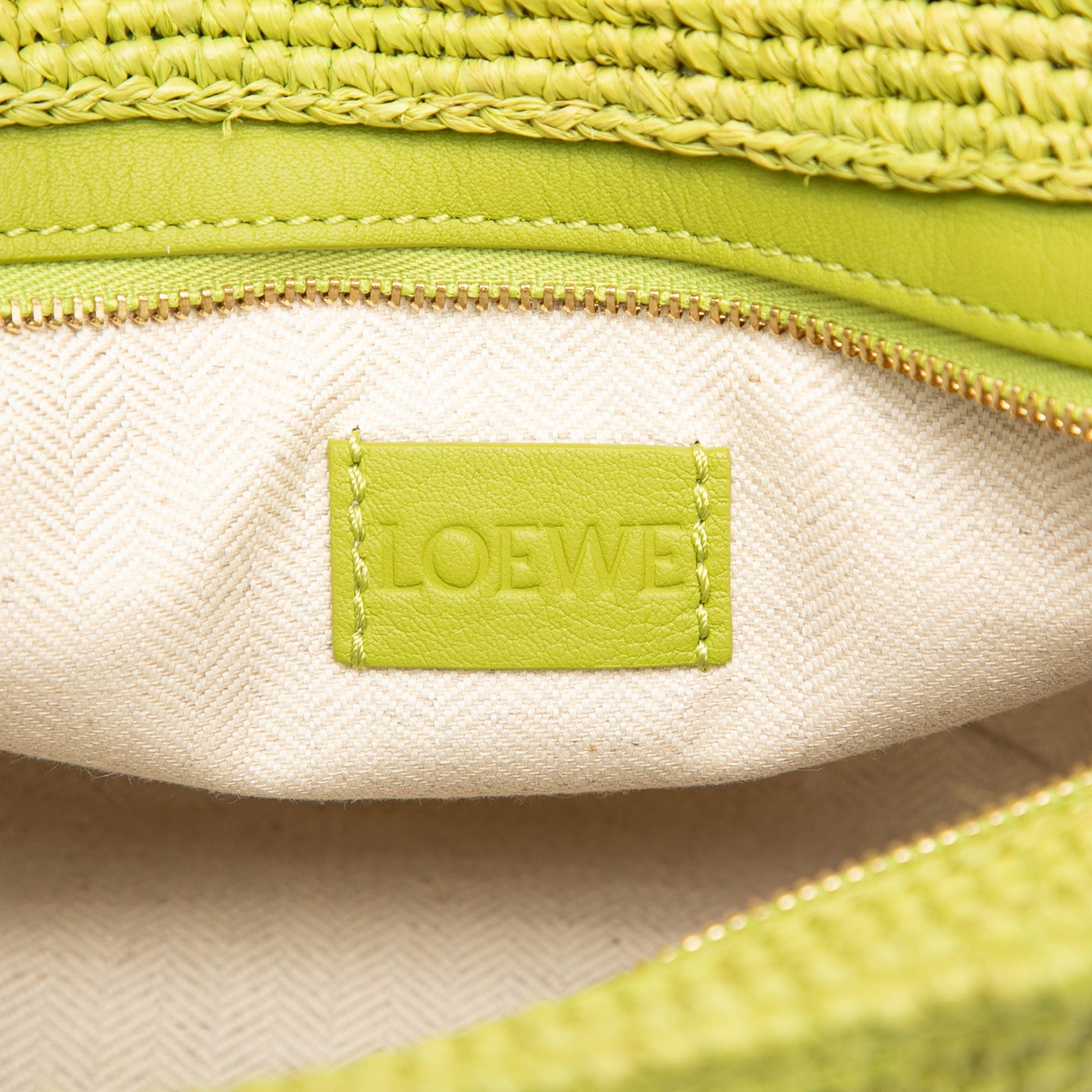 LOEWE Paulas Ibiza Anagram Raffia Pochette Crossbody