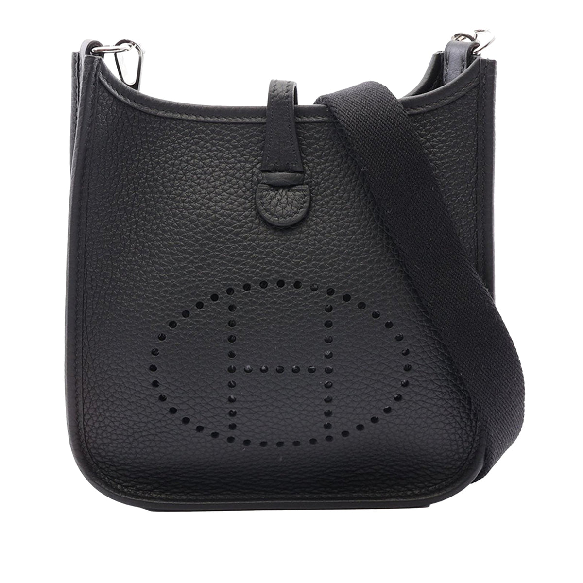 Hermès Clemence Evelyne TPM 16 — Black