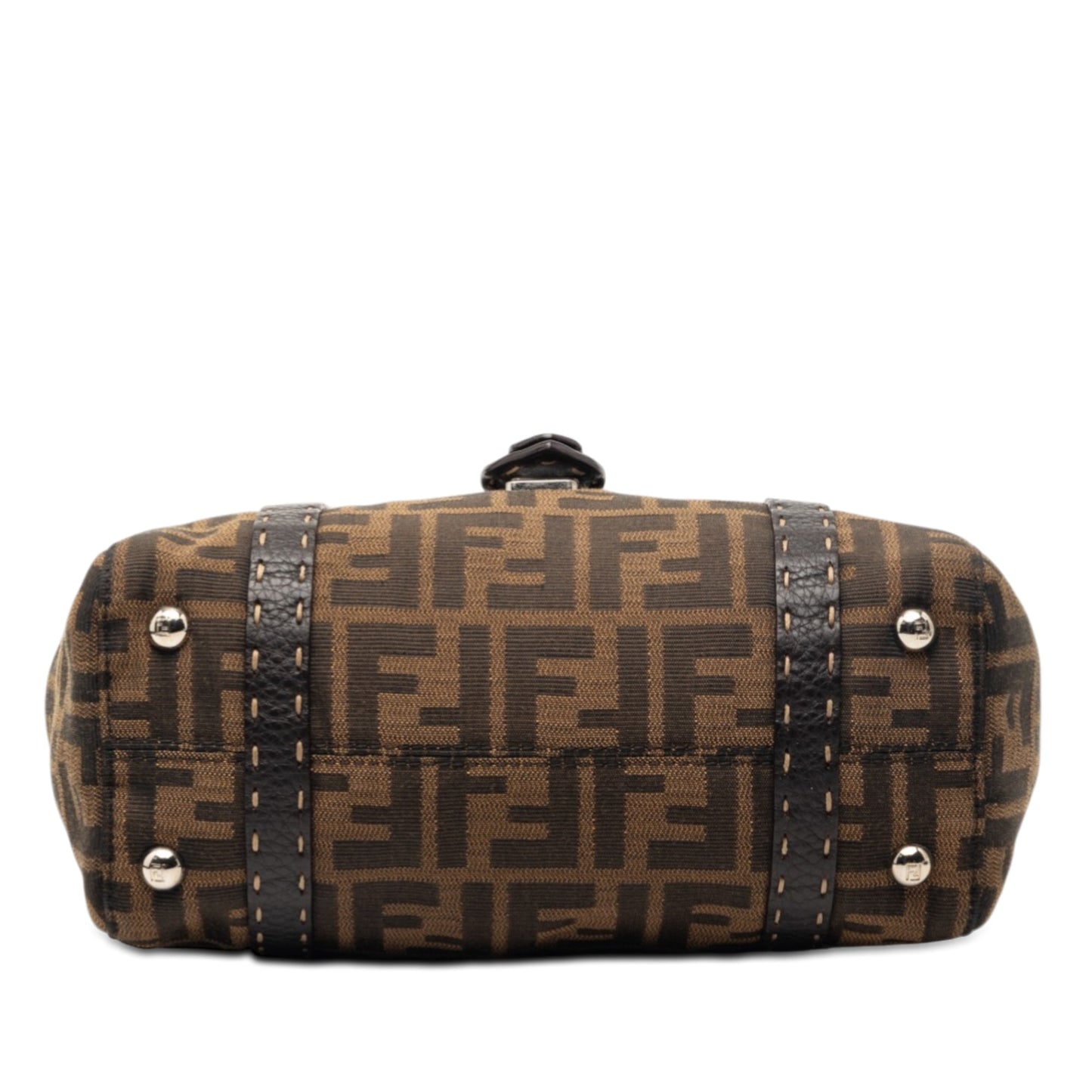 Fendi Mini Zucca Canvas Selleria Linda