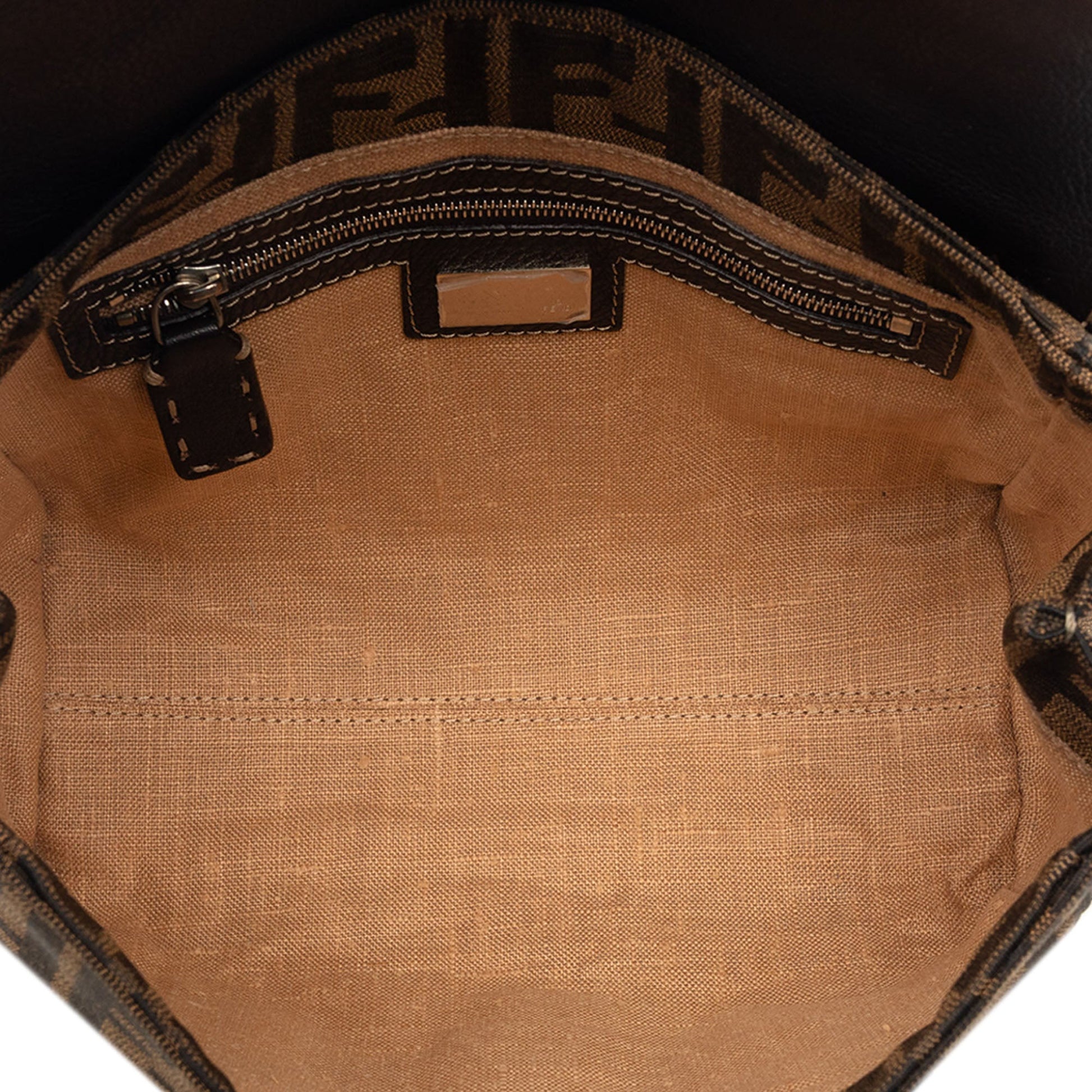 Fendi Mini Zucca Canvas Selleria Linda