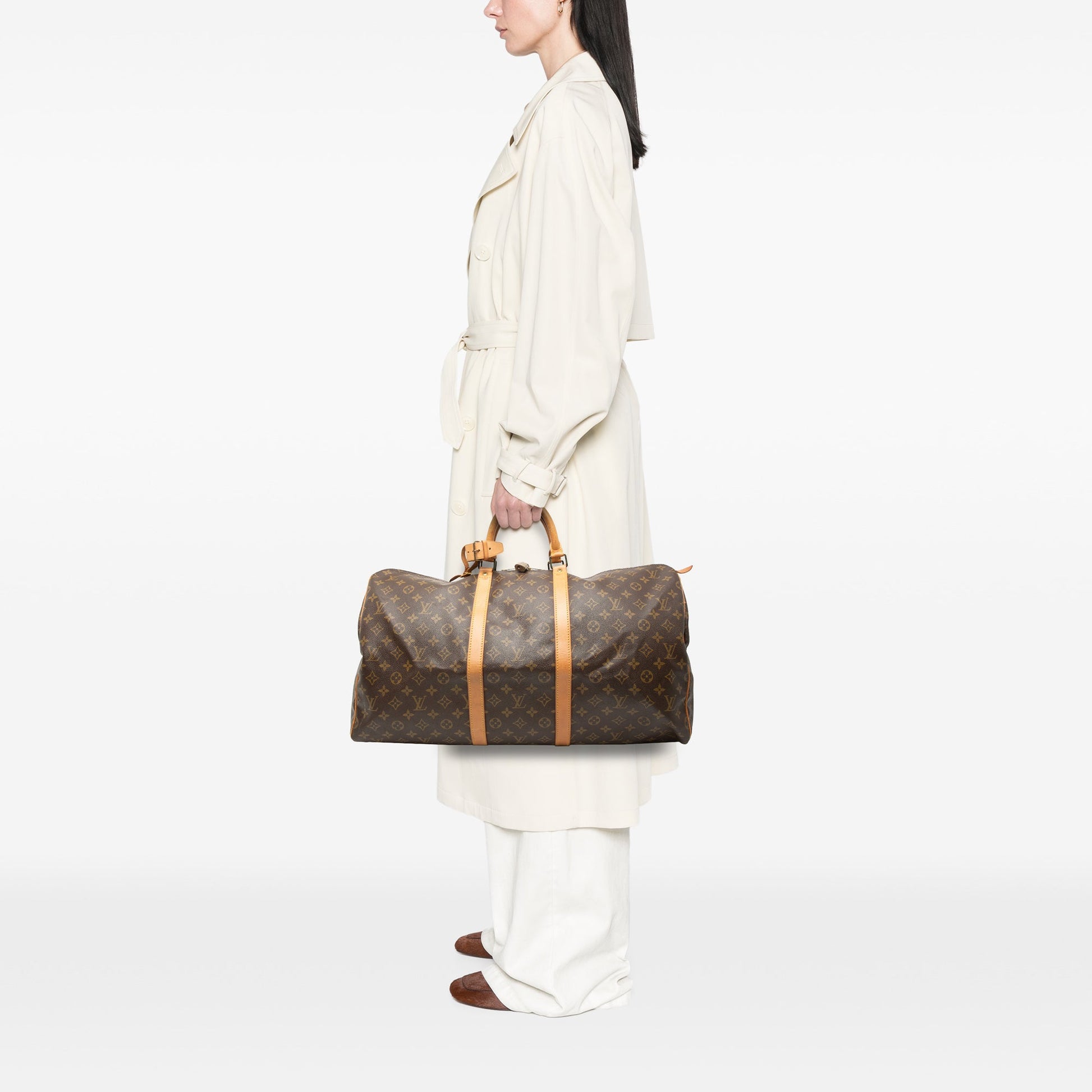 Louis Vuitton Monogram Keepall 55