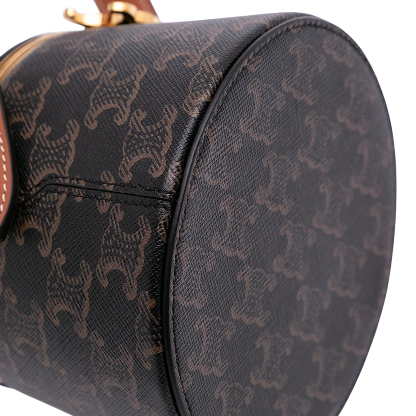Celine Triomphe Coated Canvas Triomphe Nina Minaudiere Bag