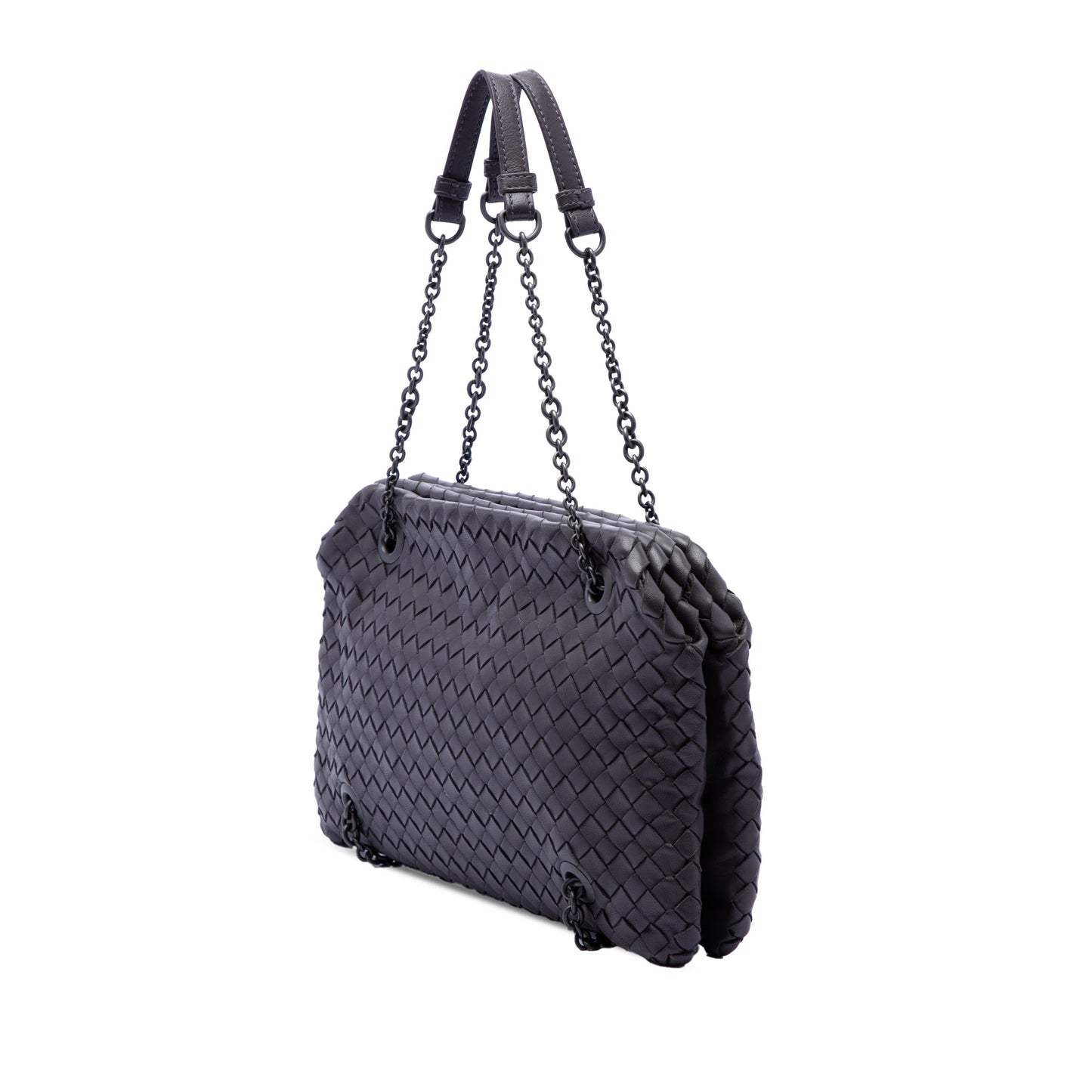 Bottega Veneta Nappa Intrecciato Duo Shoulder Bag