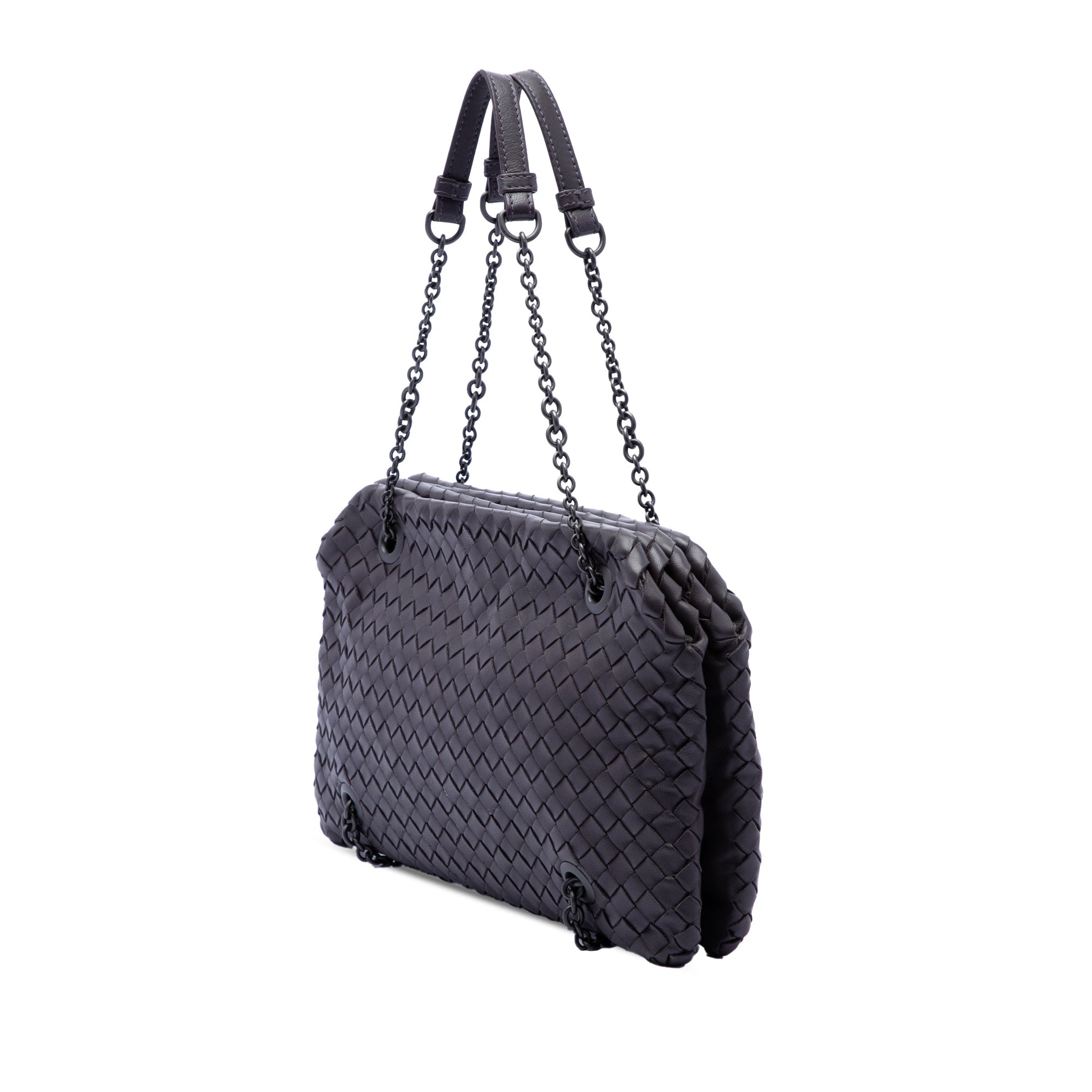 Bottega Veneta Nappa Intrecciato Duo Shoulder Bag