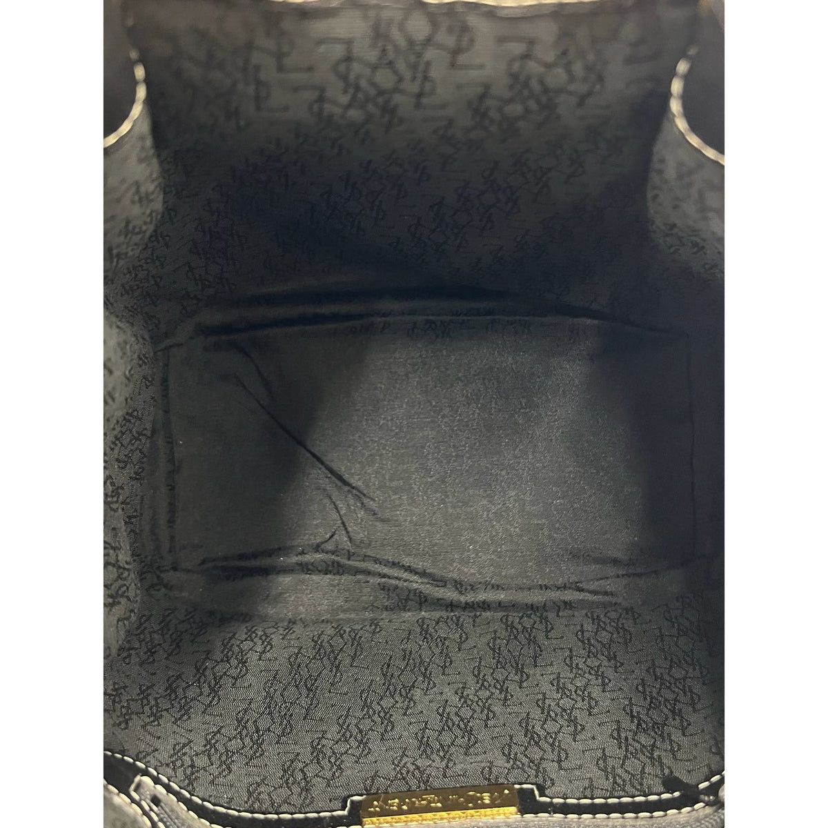 Saint Laurent Leather Bucket Bag — Black