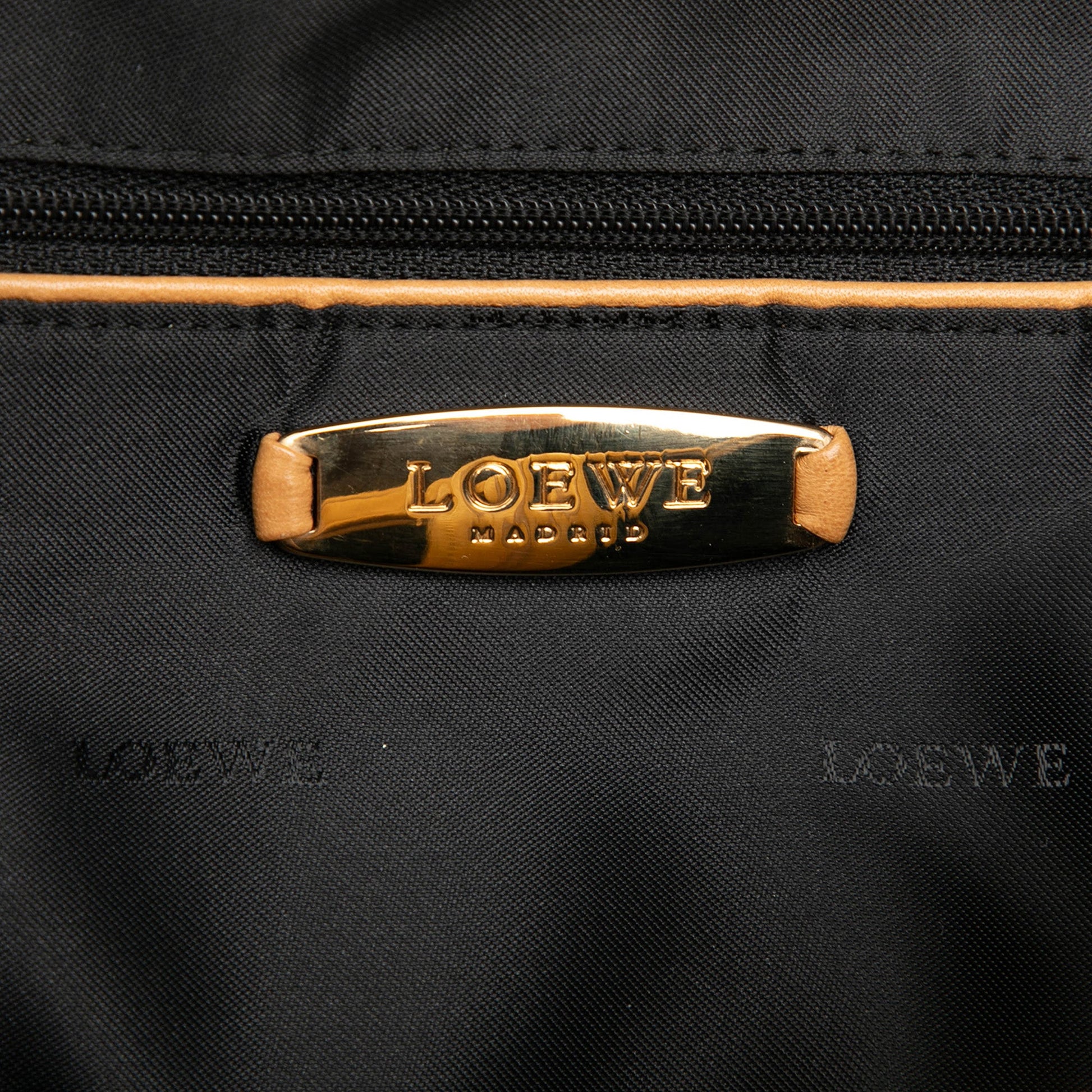 LOEWE Leather Anagram Handbag