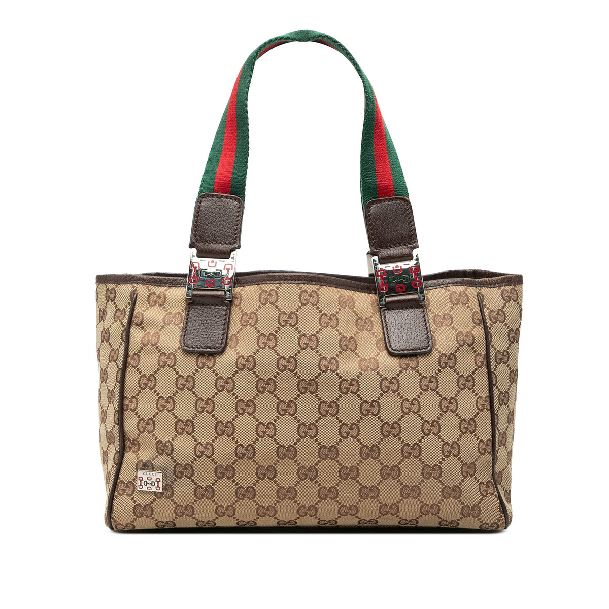 Gucci GG Canvas Web Pop Tote