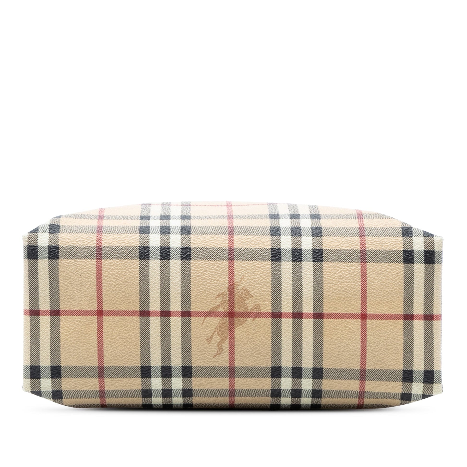 Burberry Haymarket Check Coated Canvas Tote