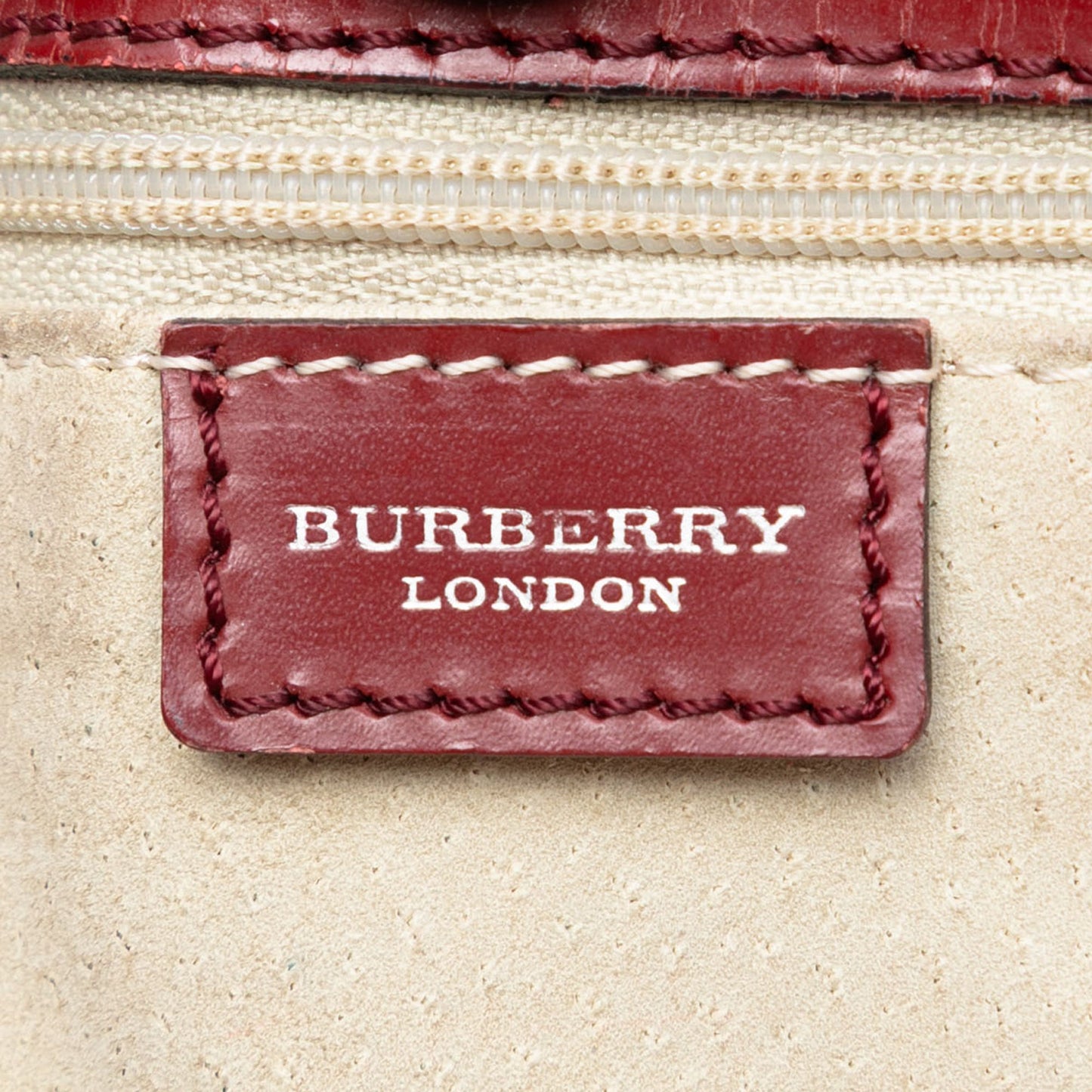 Burberry Haymarket Check Coated Canvas Tote