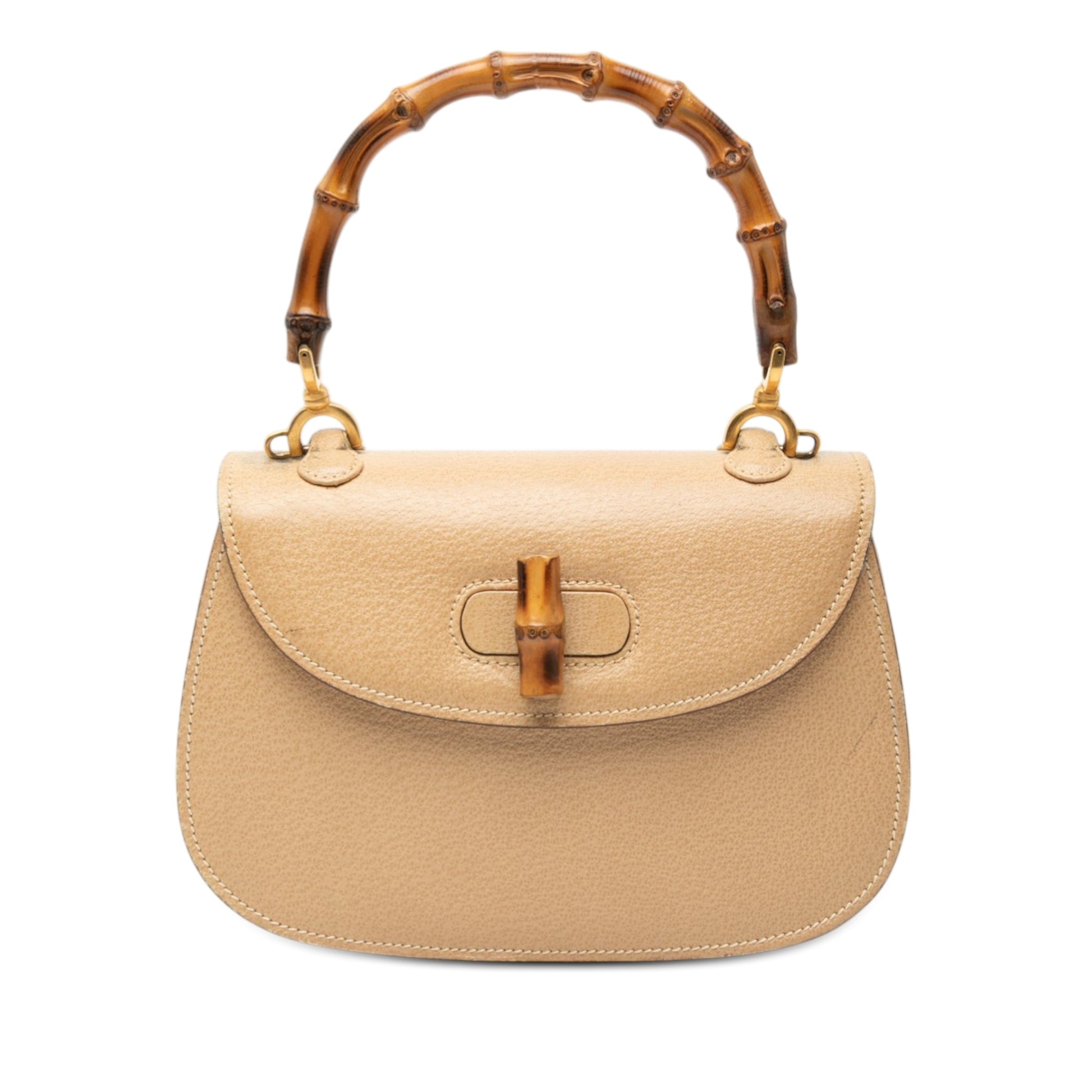 Gucci Small Grained Calfskin Bamboo Night