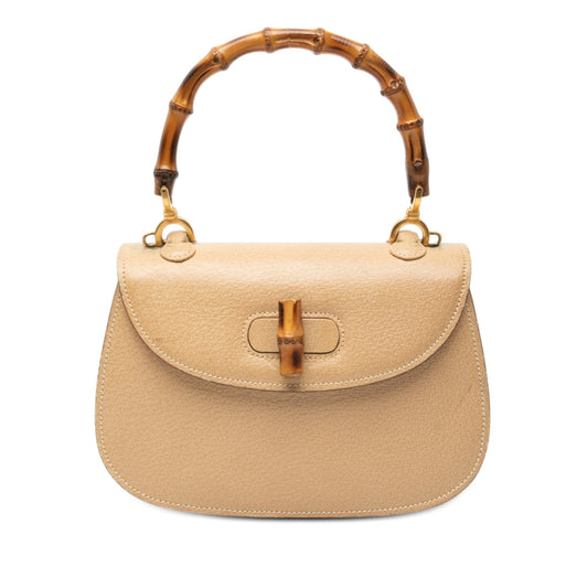 Gucci Small Grained Calfskin Bamboo Night
