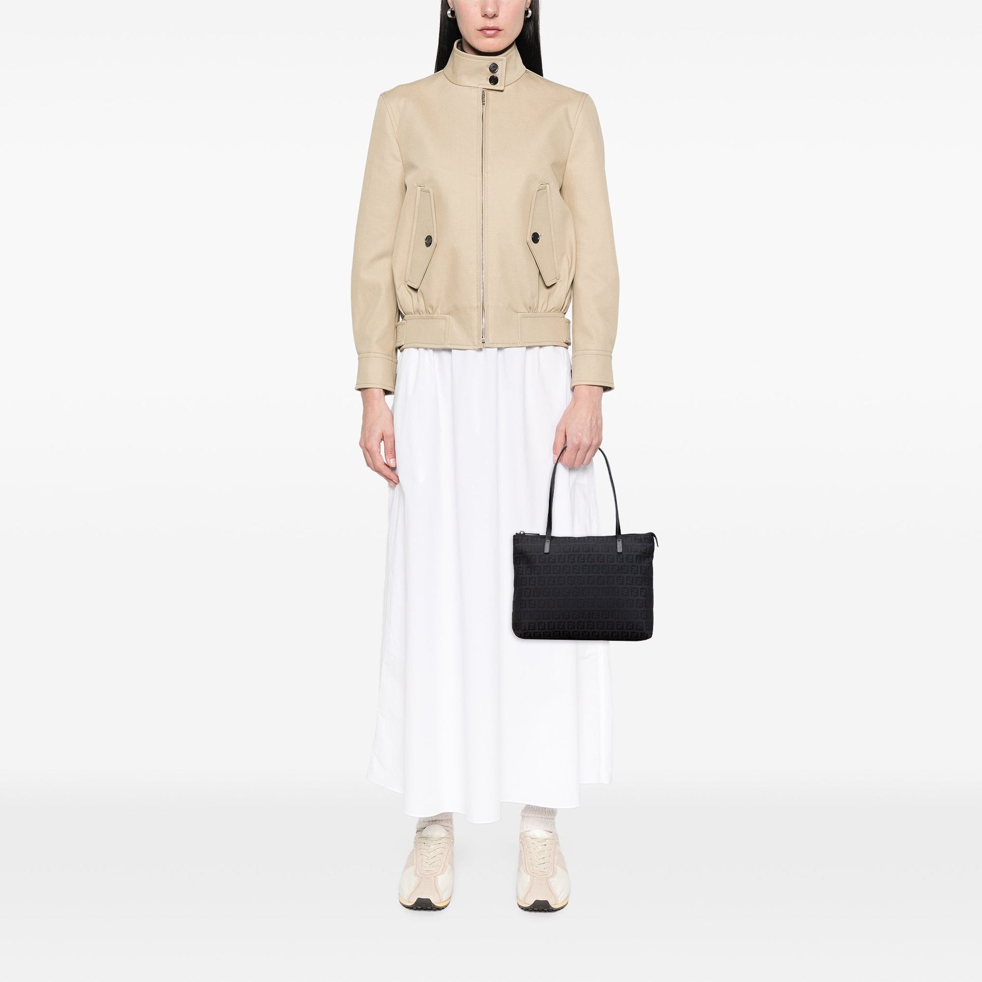 Fendi Zucchino Canvas Tote