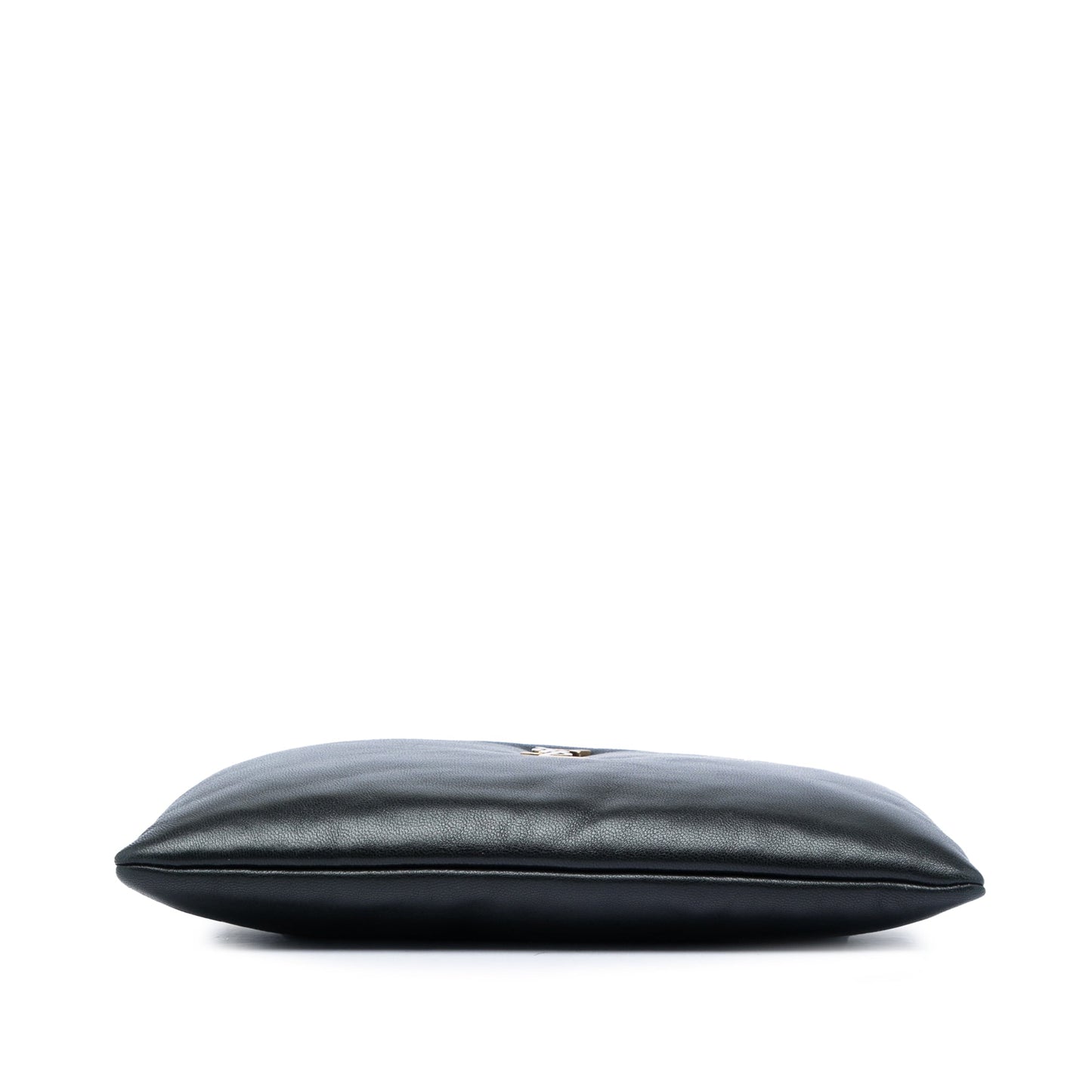Saint Laurent Small Lambskin Calypso Zipped Pouch