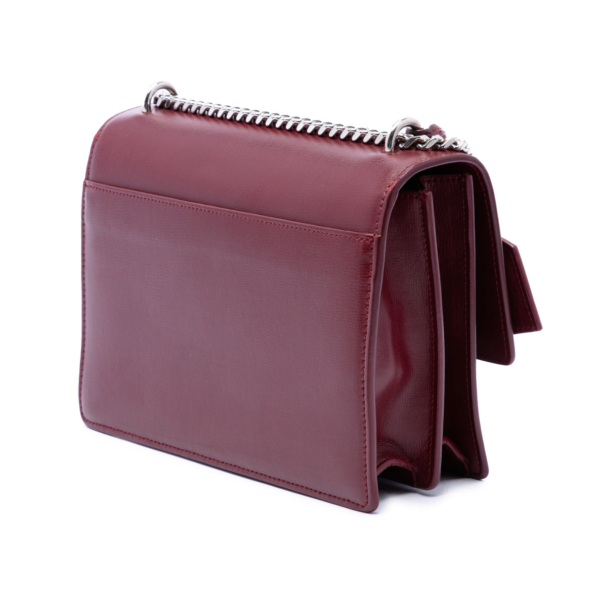 Saint Laurent Medium Calfskin Monogram Sunset Crossbody