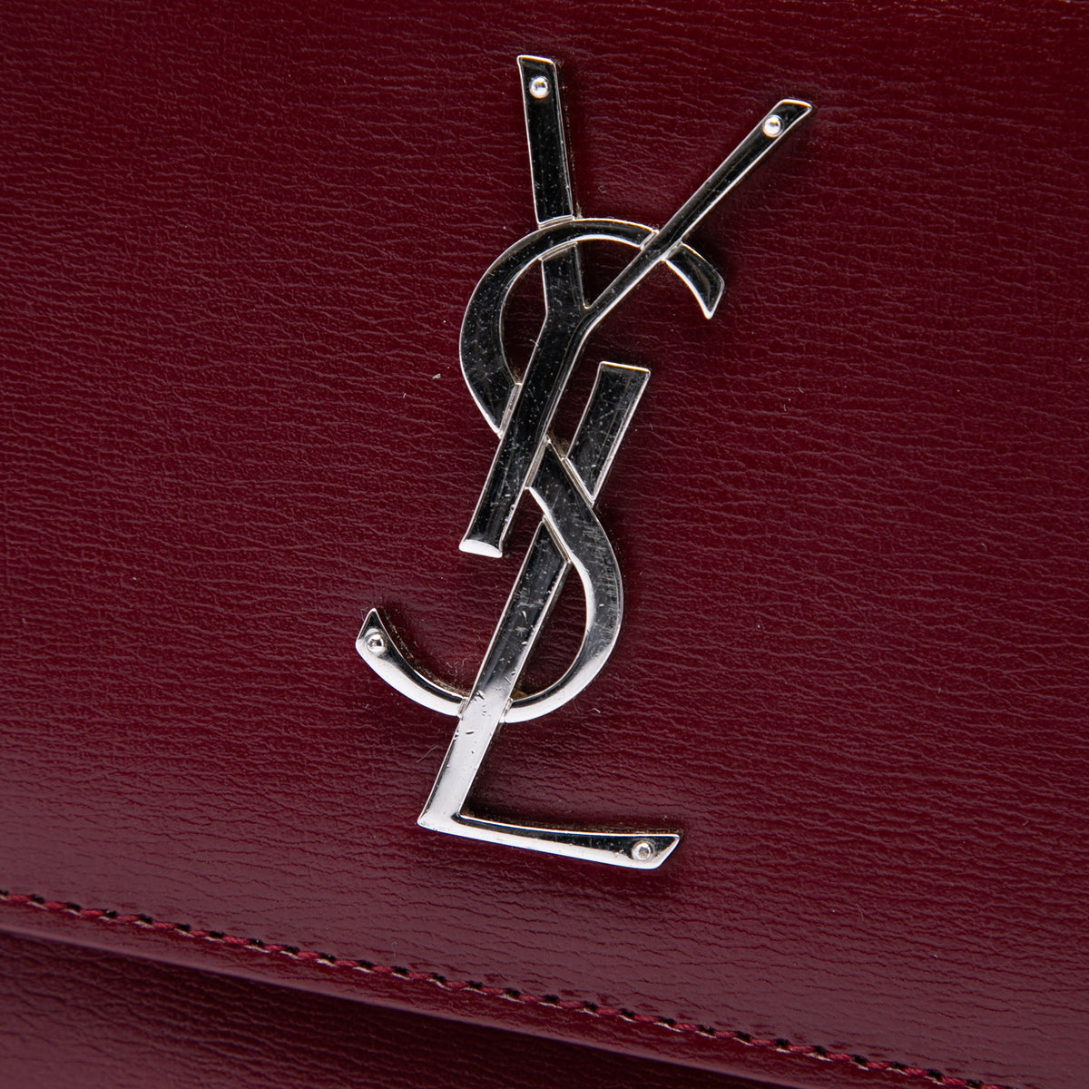 Saint Laurent Medium Calfskin Monogram Sunset Crossbody