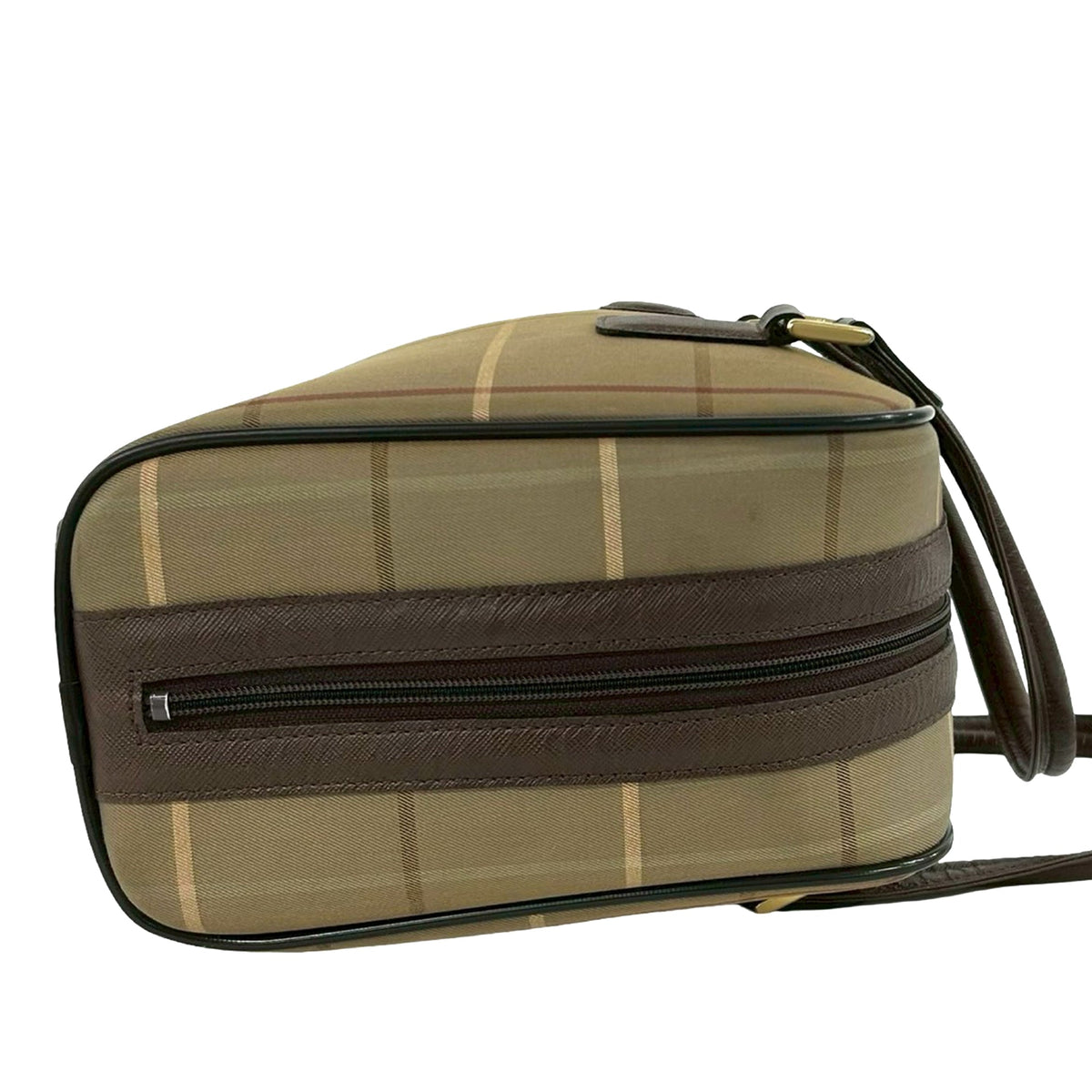 Burberry Vintage Check Canvas Handbag