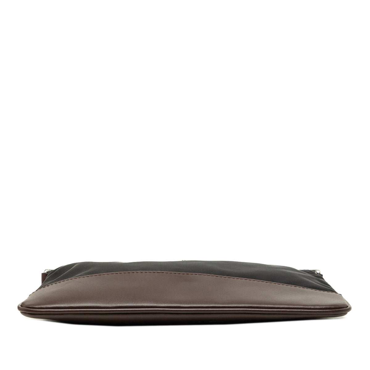 Prada Bicolor Vitello Trimmed Re Nylon Speedrock Smartphone Case — Black