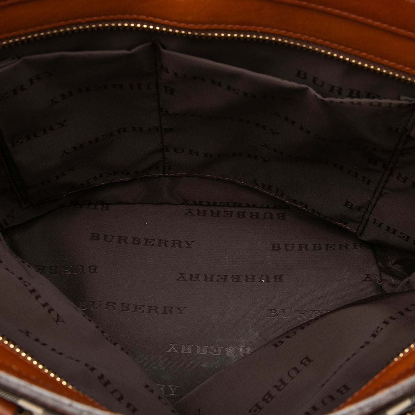 Burberry Haymarket Check Canvas Tote