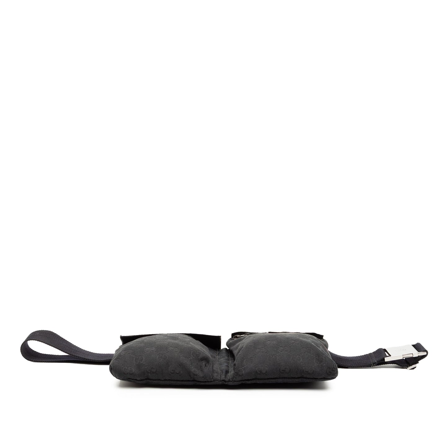 Gucci GG Canvas Double Pocket Belt Bag