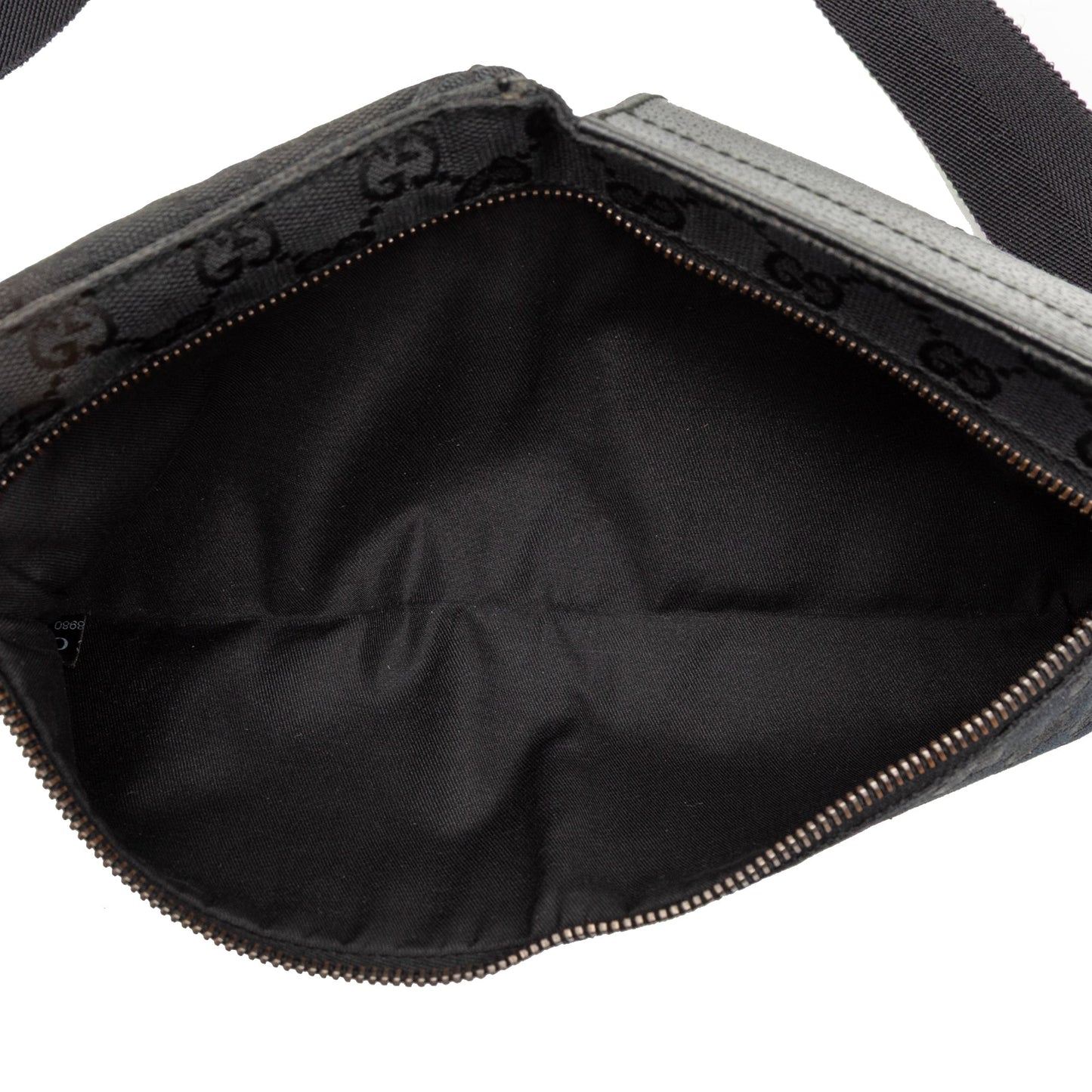 Gucci GG Canvas Double Pocket Belt Bag