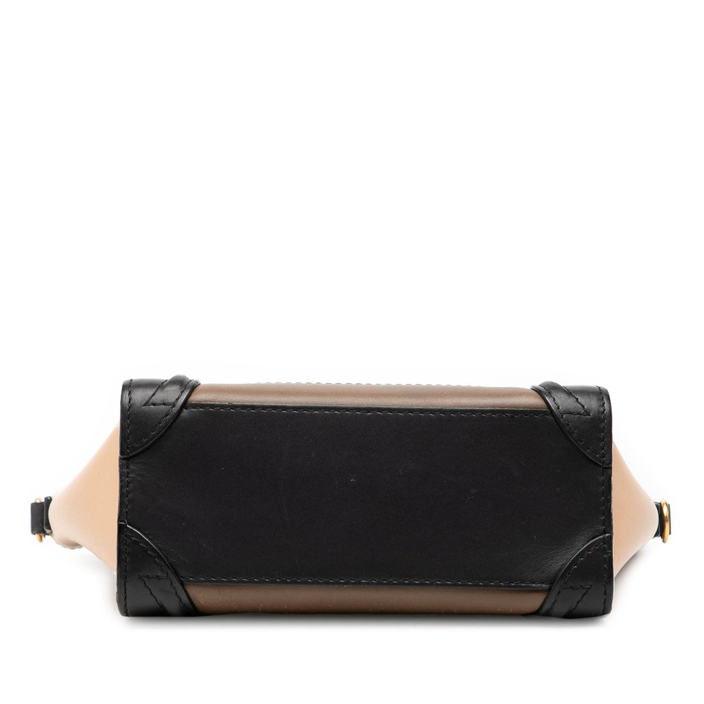 Celine Nano Tricolor Leather Luggage Tote