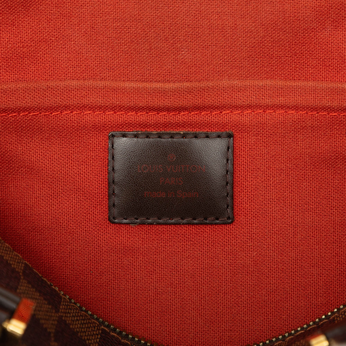 Louis Vuitton Damier Ebene Ribera MM — Brown