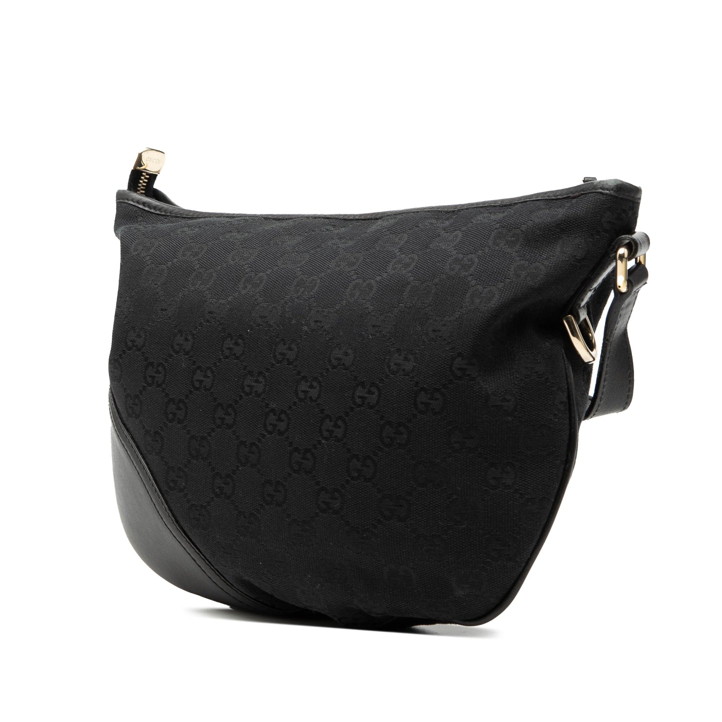 Gucci Medium GG Canvas New Britt Half Moon Crossbody