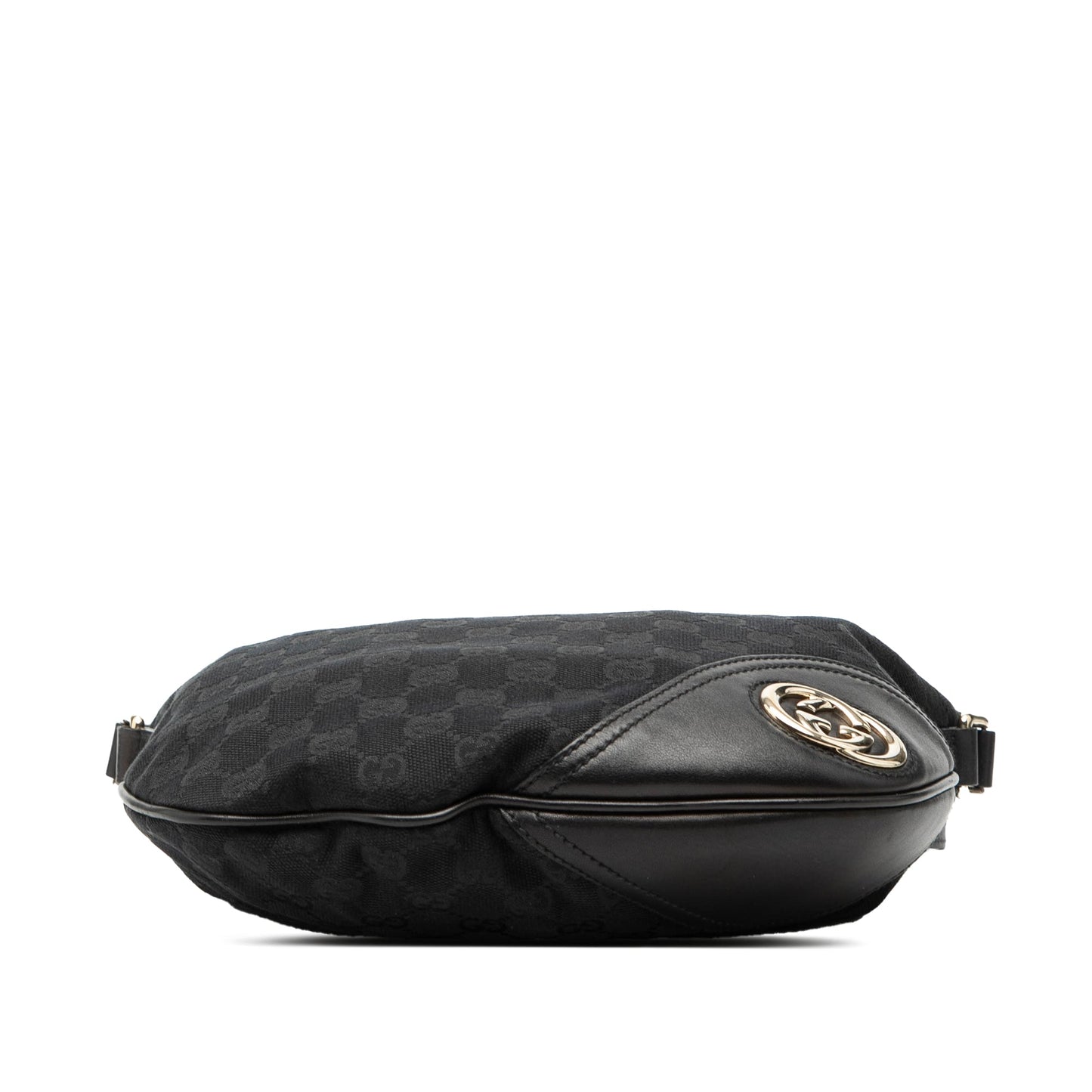 Gucci Medium GG Canvas New Britt Half Moon Crossbody