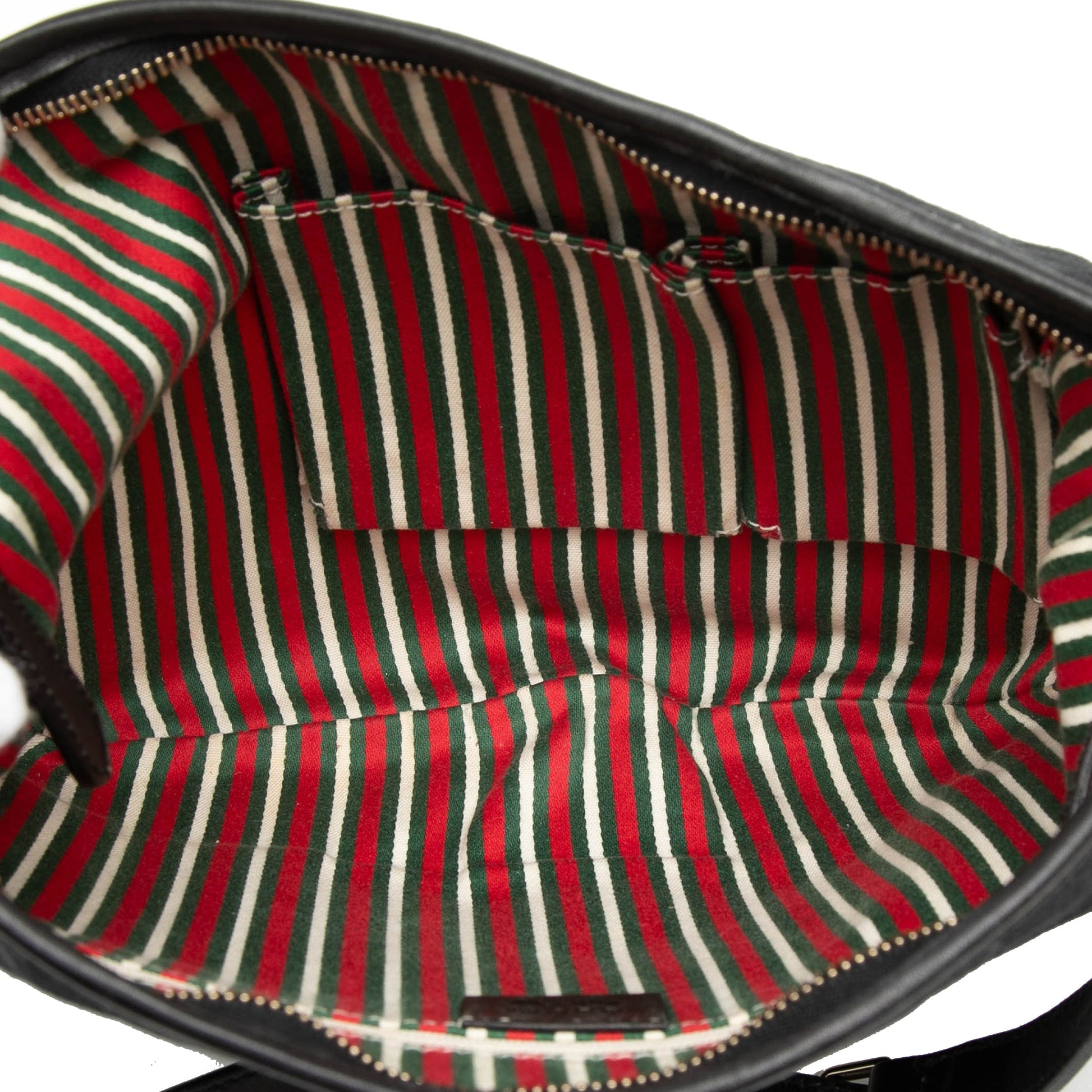 Gucci Medium GG Canvas New Britt Half Moon Crossbody