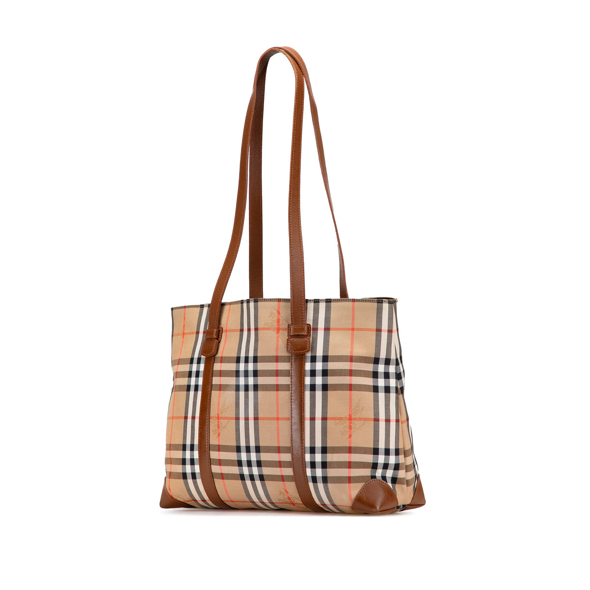 Burberry Haymarket Check Canvas Tote