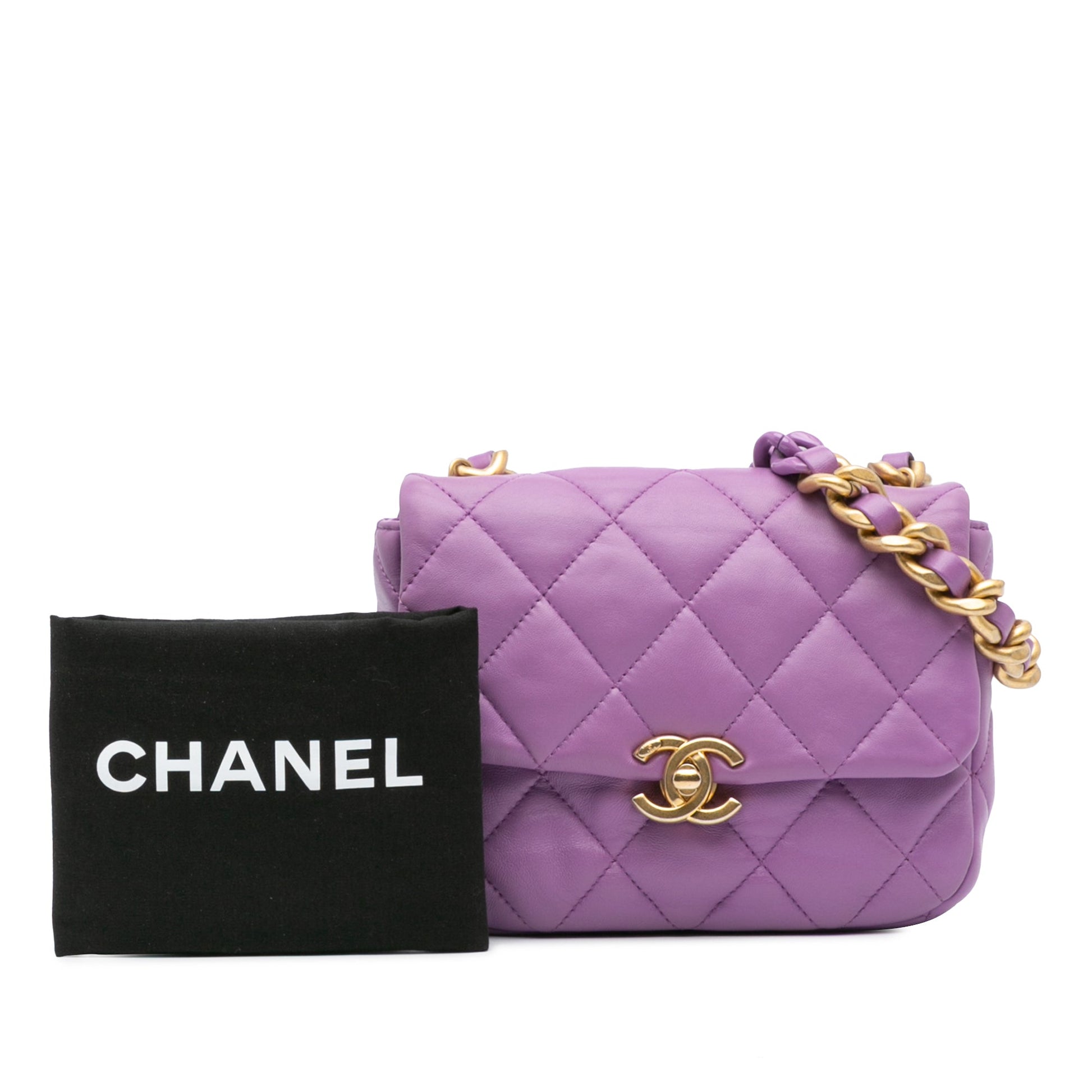 Chanel Mini Quilted Lambskin Candy Chain Flap
