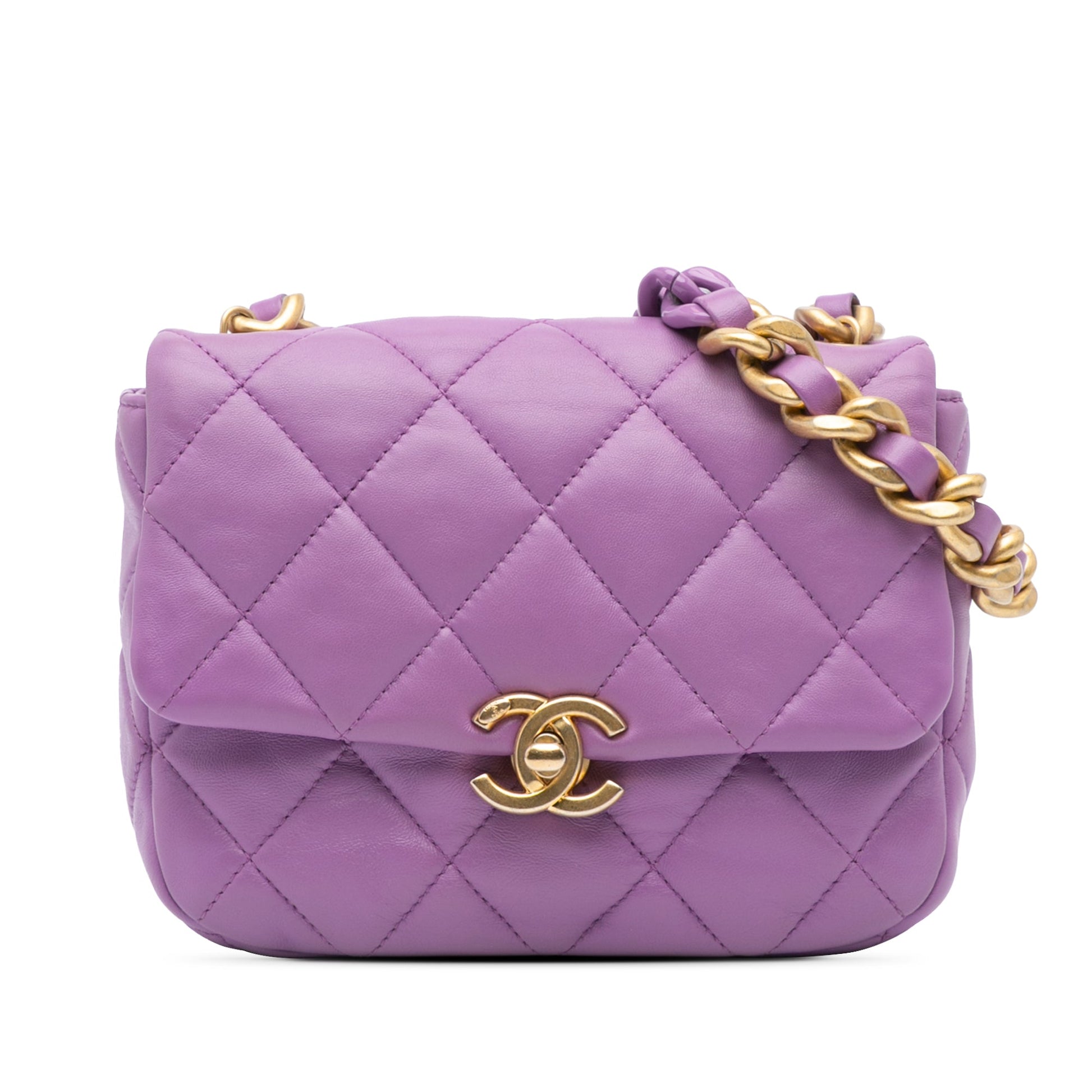 Chanel Mini Quilted Lambskin Candy Chain Flap