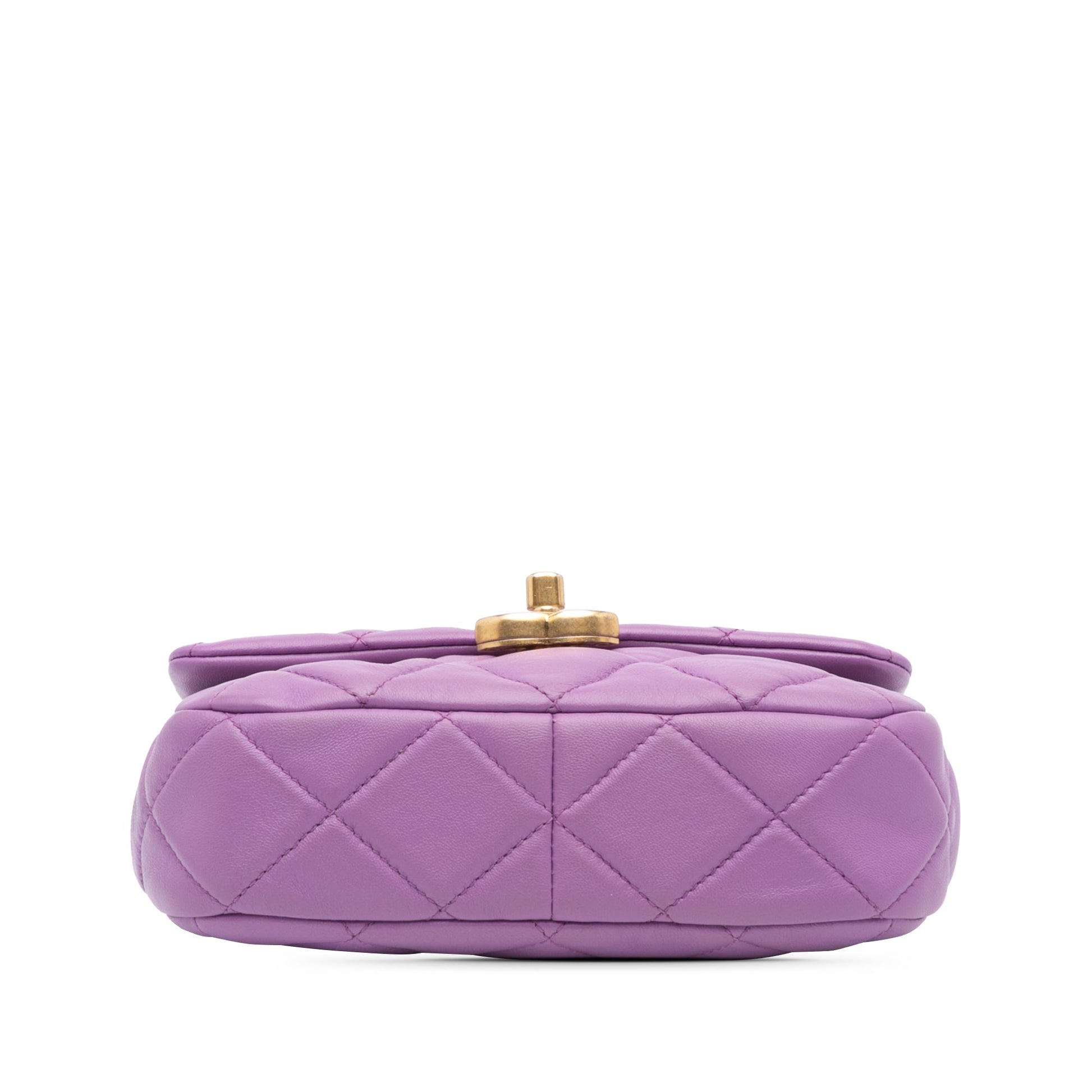 Chanel Mini Quilted Lambskin Candy Chain Flap