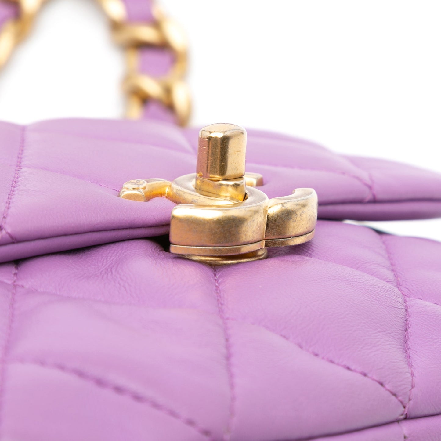 Chanel Mini Quilted Lambskin Candy Chain Flap