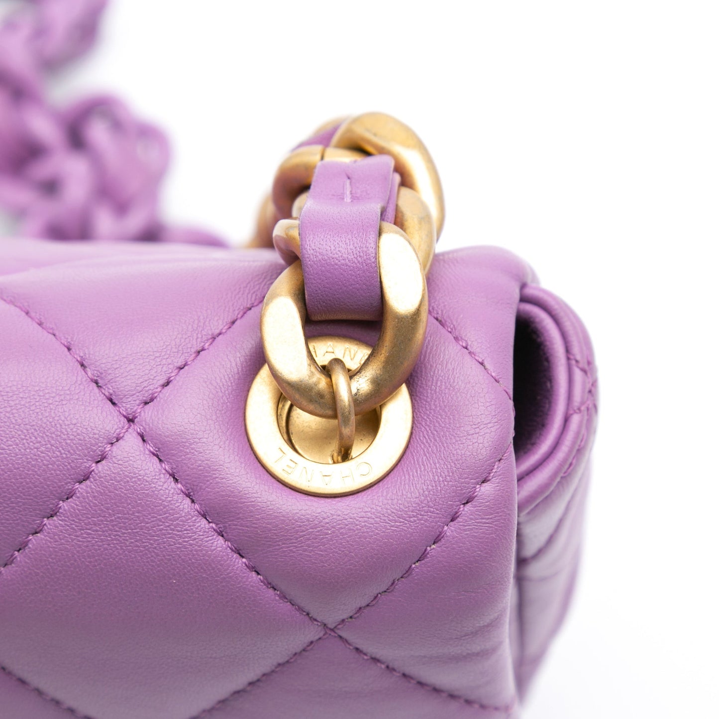 Chanel Mini Quilted Lambskin Candy Chain Flap