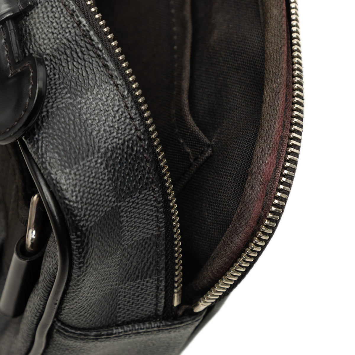Louis Vuitton Damier Graphite Ambler — Black