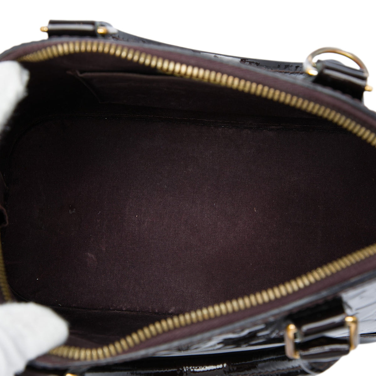 Louis Vuitton Monogram Vernis Alma BB — Purple