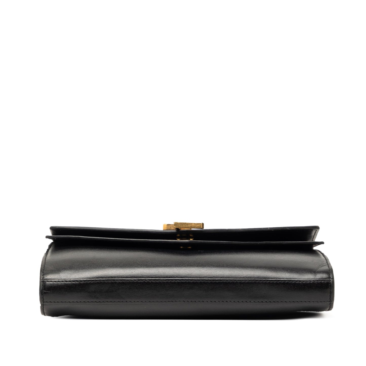 Saint Laurent Leather Monogram Sulpice Wallet on Chain