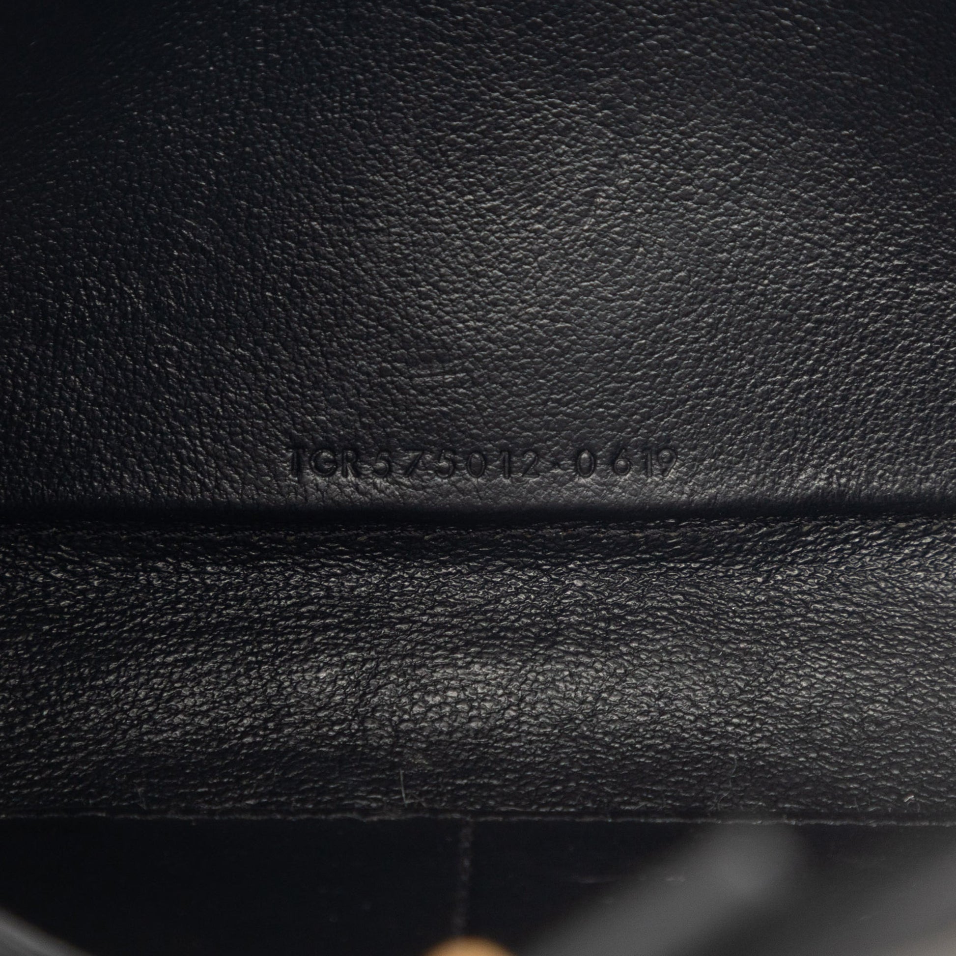 Saint Laurent Leather Monogram Sulpice Wallet on Chain