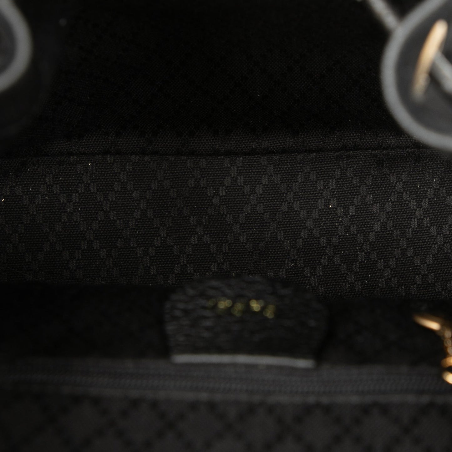 Gucci Suede Bamboo Backpack