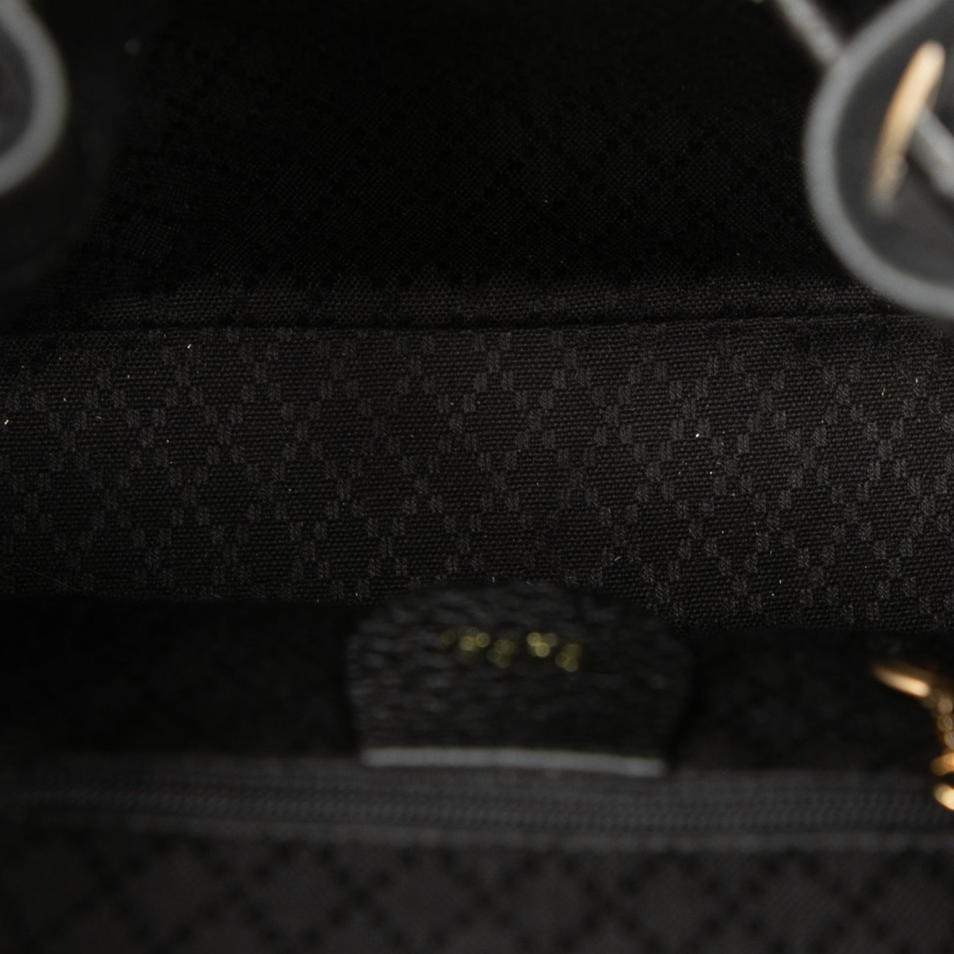 Gucci Suede Bamboo Backpack